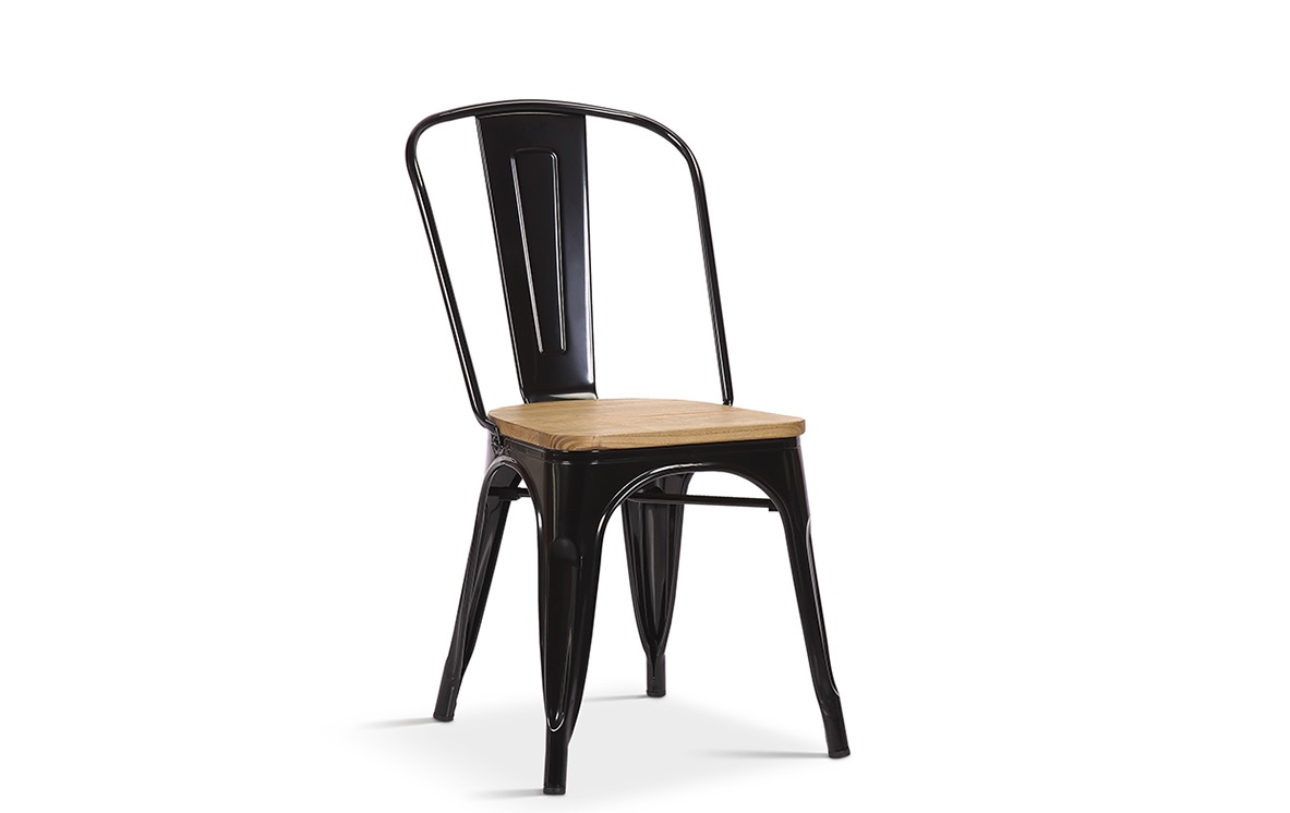 Chaise Victory - noir/brun - Image 6