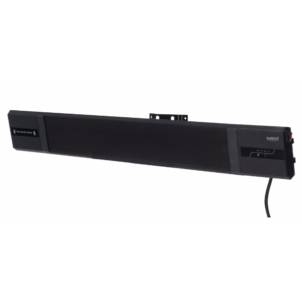 Chauffe-terrasse Neva 109x23cm - noir - Image 8