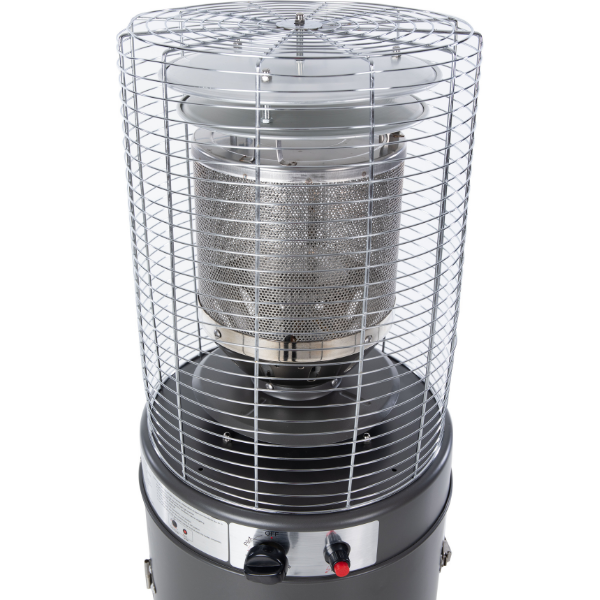 Chauffe-terrasse Perseus au gaz 46x134cm - gris - Image 6