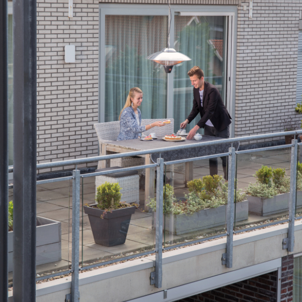 Chauffe-terrasse Sirco 60cm - argent - Image 2