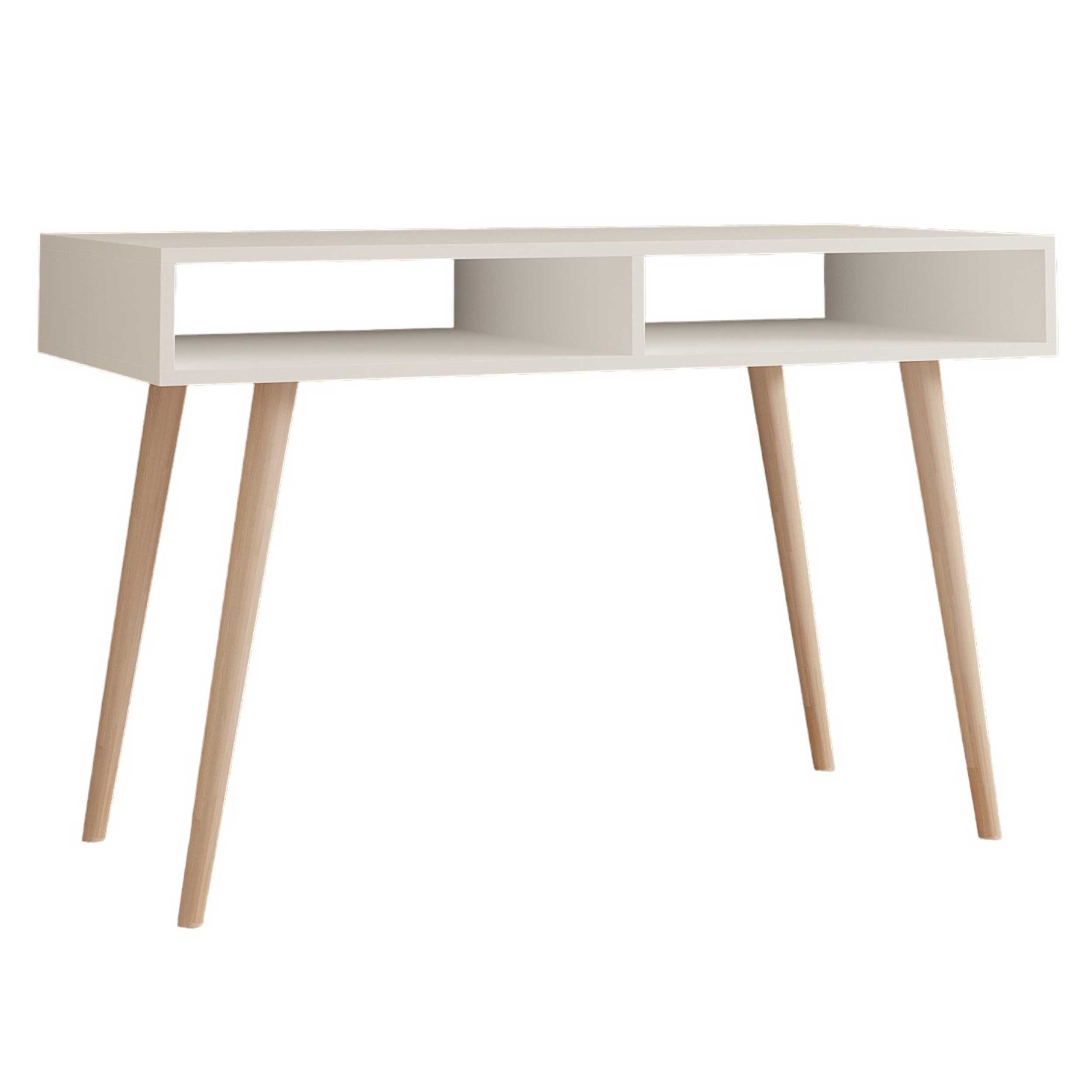Cisto Bureau d'étude | 100 % MÉLAMINE | Blanc - Image 5