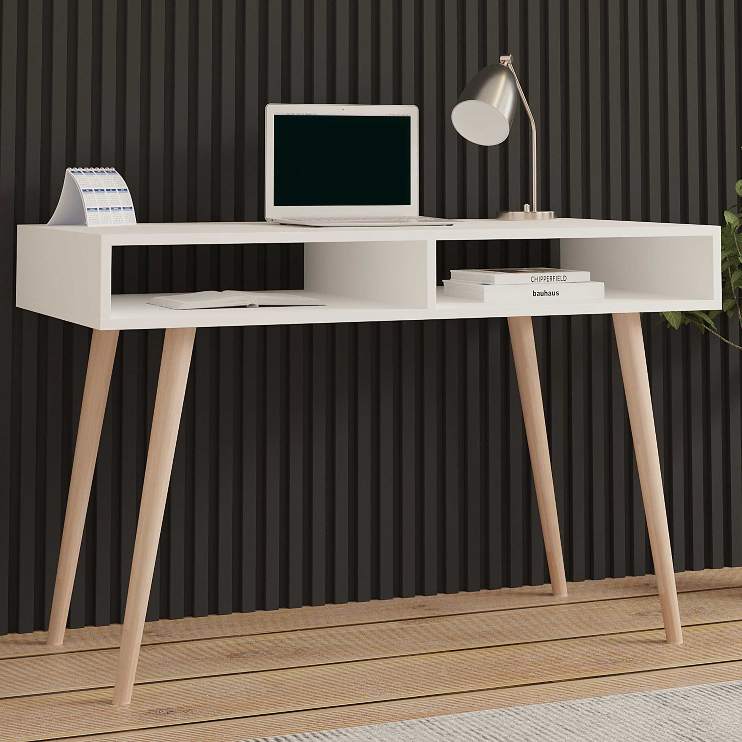 Cisto Bureau d'étude | 100 % MÉLAMINE | Blanc