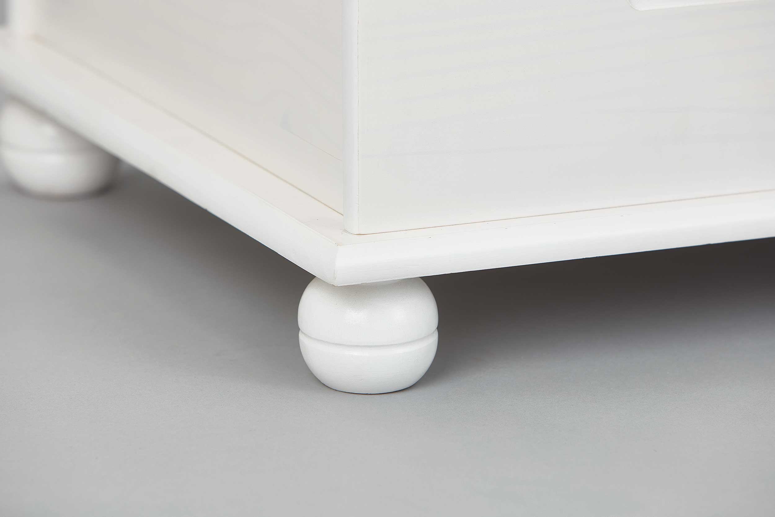 Coffre de rangement Emely - blanc - Image 2