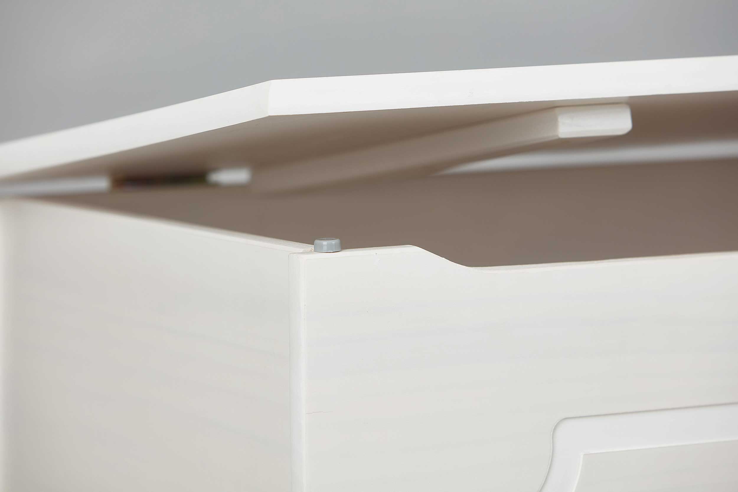 Coffre de rangement Emely - blanc - Image 4