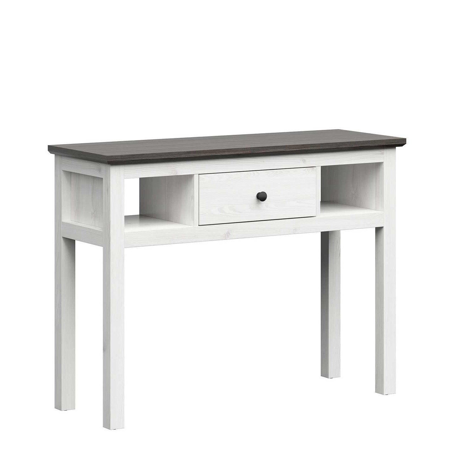 Coiffeuse Enid 114cm 1 tiroir - blanc - Image 3