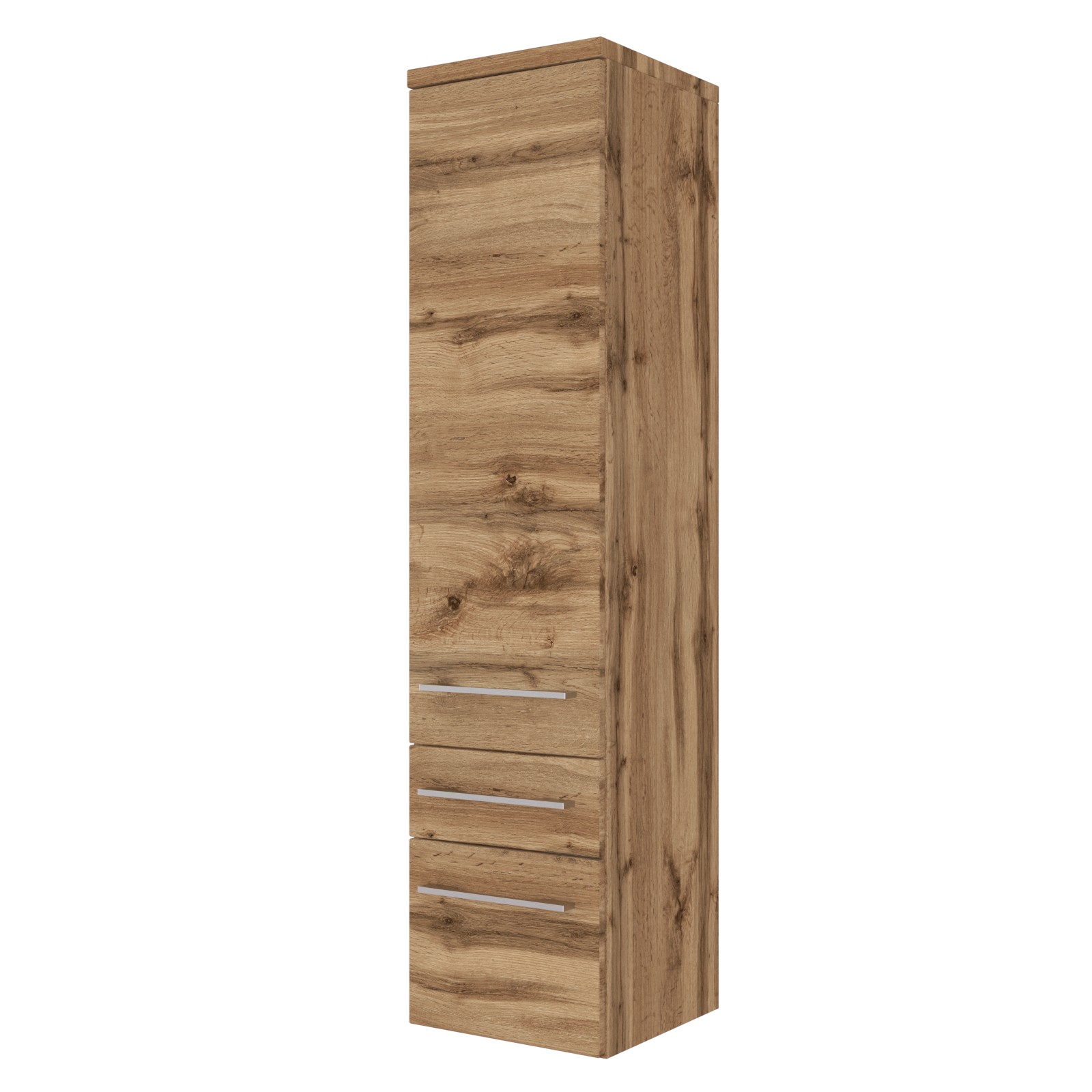 Colonne Dasa 30cm 1 porte & 2 tiroirs - chêne wotan