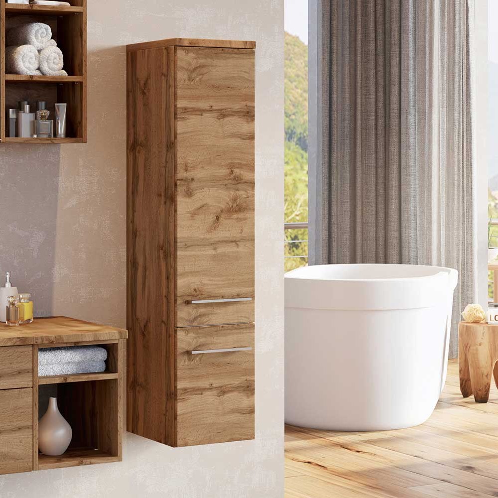 Colonne Dasa à 2 portes - chêne wotan