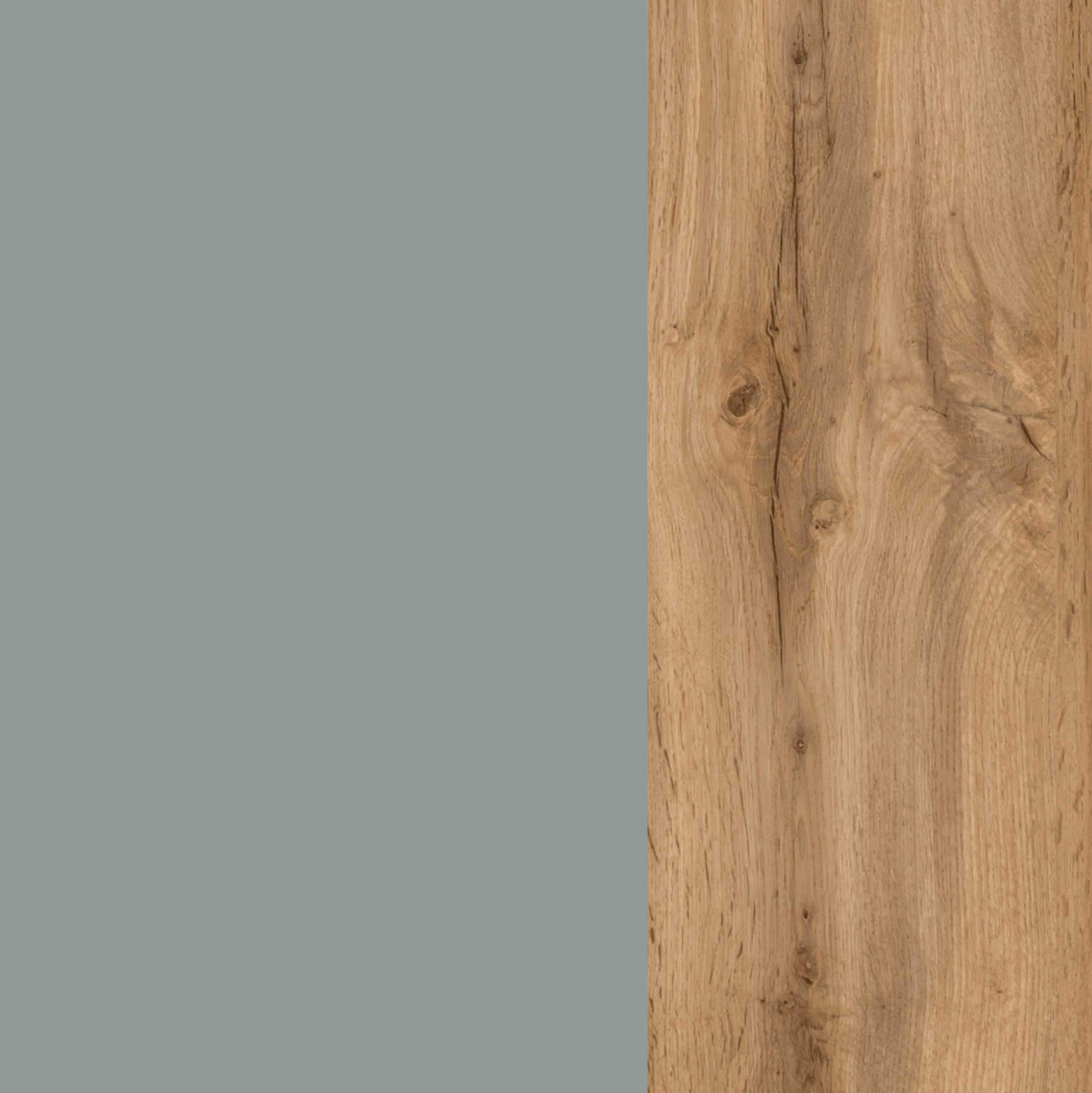 Colonne Gene 30cm 1 porte - chêne wotan/vert fjord - Image 5