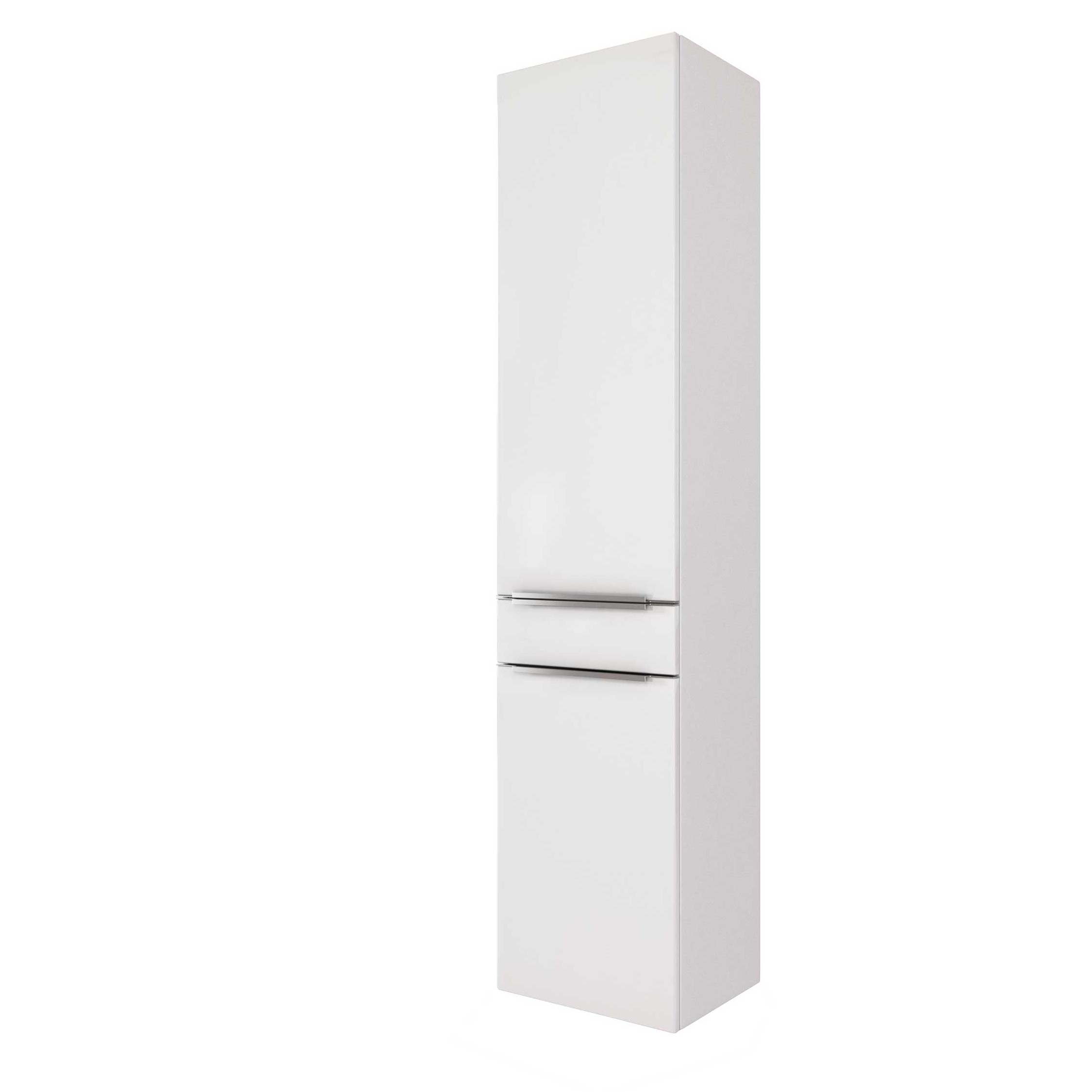Colonne Hansen 40cm 2 portes et 1 tiroir - blanc - Image 12