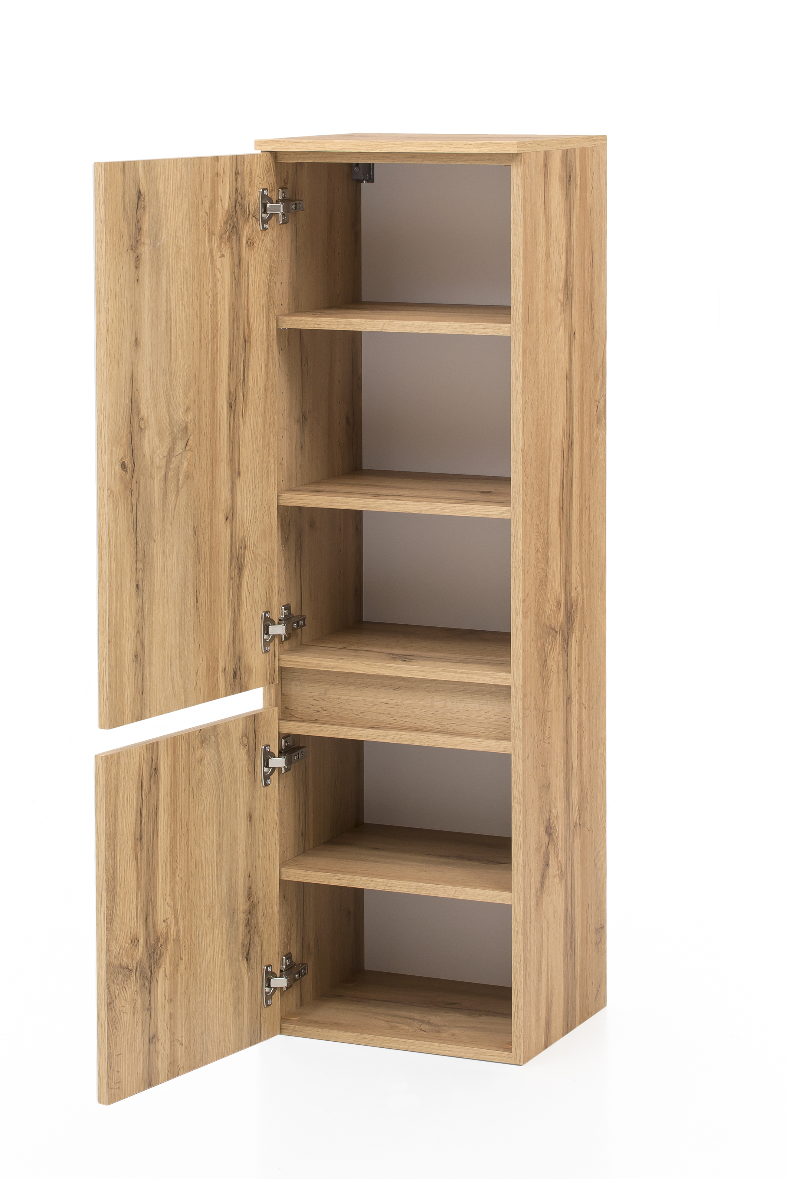 Colonne Helina 40cm 2 portes - chêne/blanc - Image 10