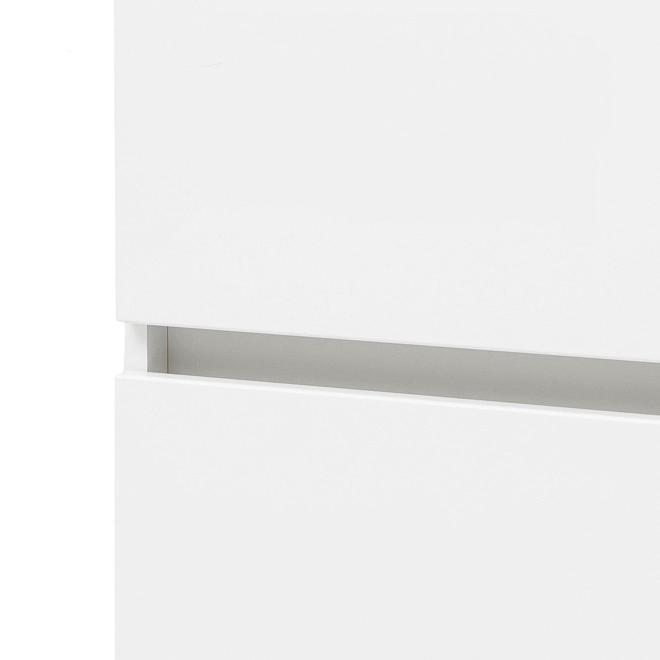 Colonne Kornel/Pisca 40cm 2 portes & 1 tiroir - blanc - Image 7