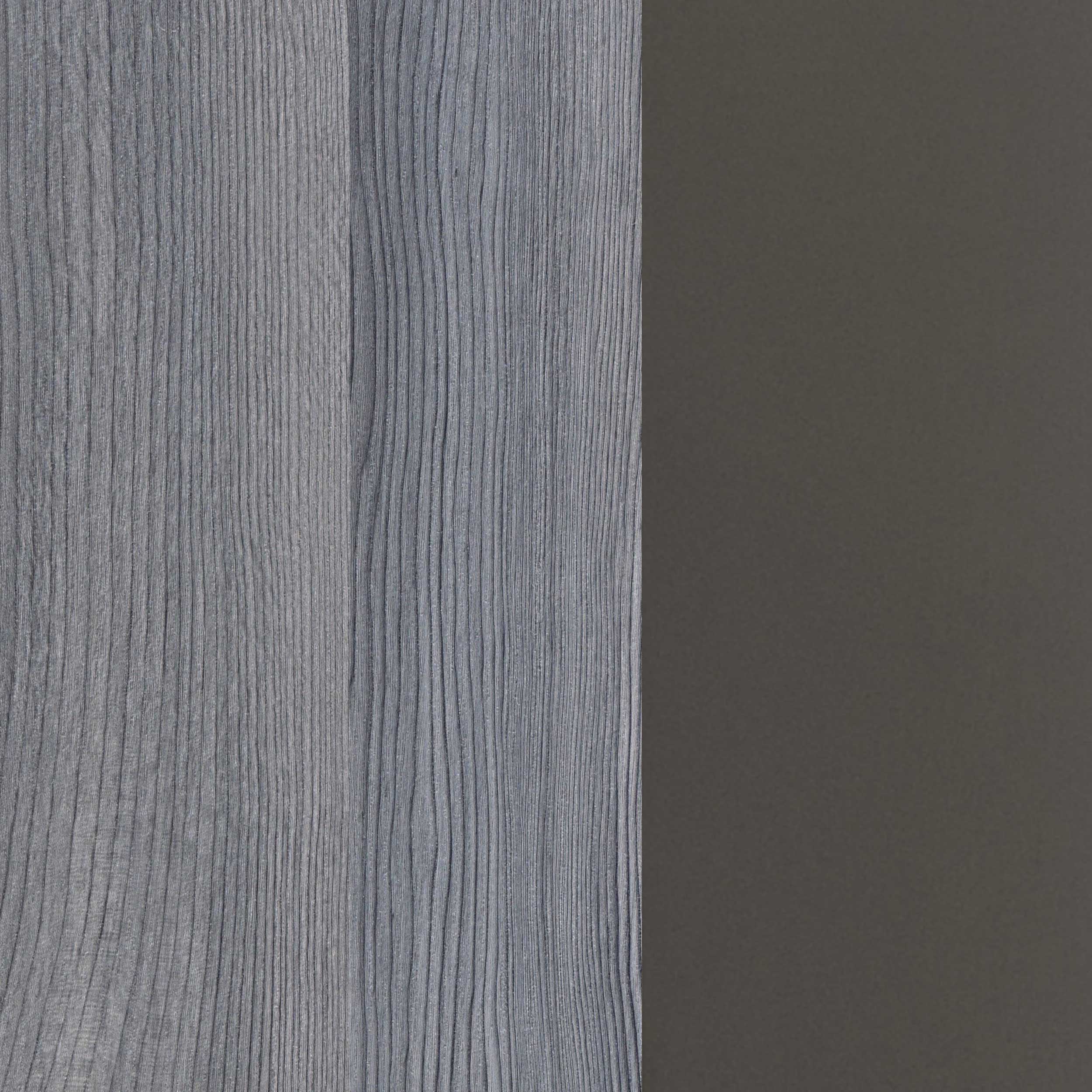 Colonne Lotuk haute avec 2 portes & 1 tiroir - chêne gris - Image 7