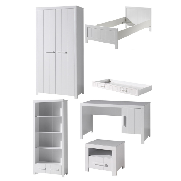 Combinaison de chambre d'enfant Erik 14-blanc