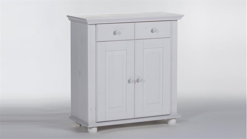 Commode à langer Laurel - blanc - Image 4