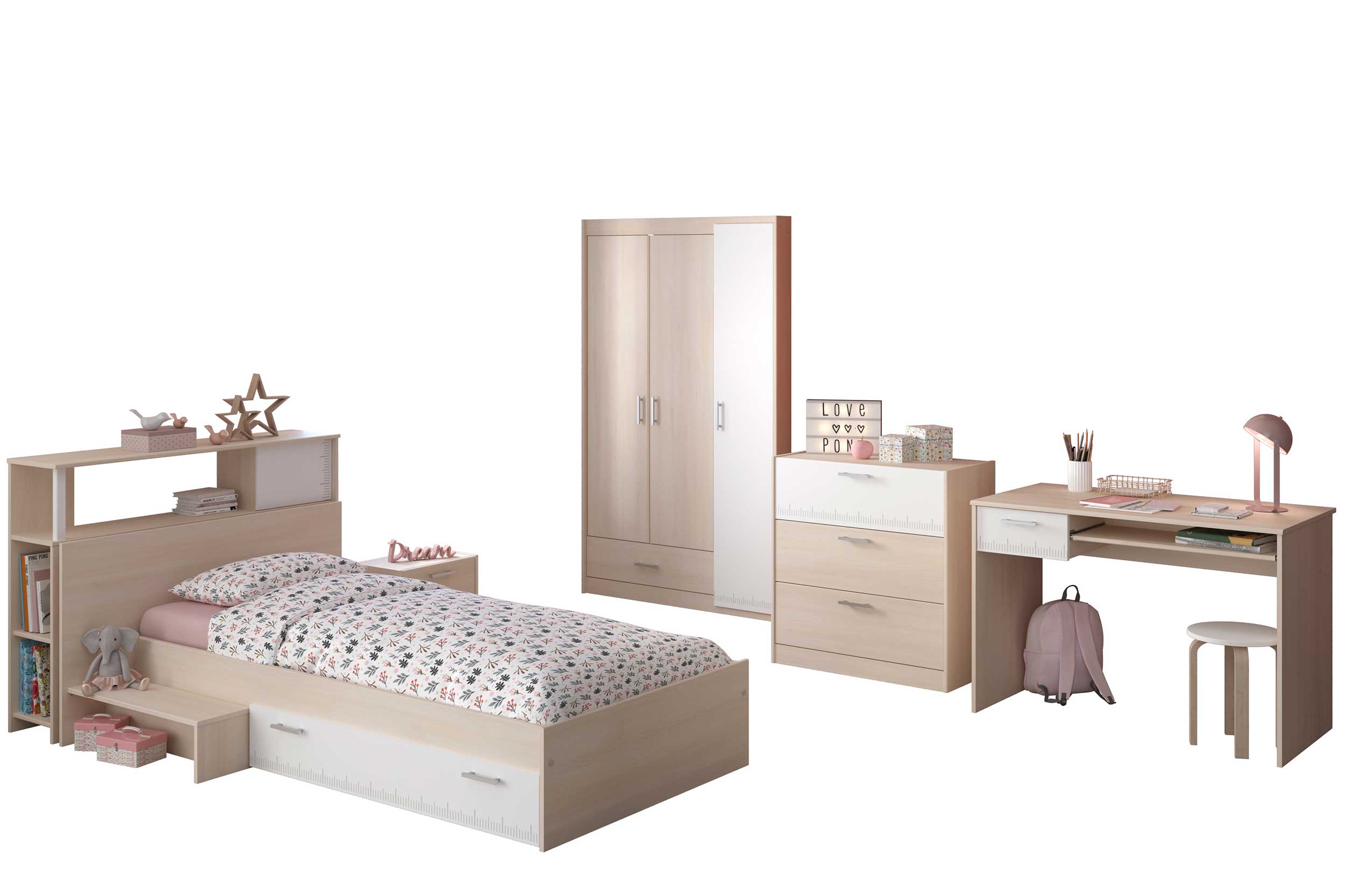 Commode Carlos 3 tiroirs - Image 5