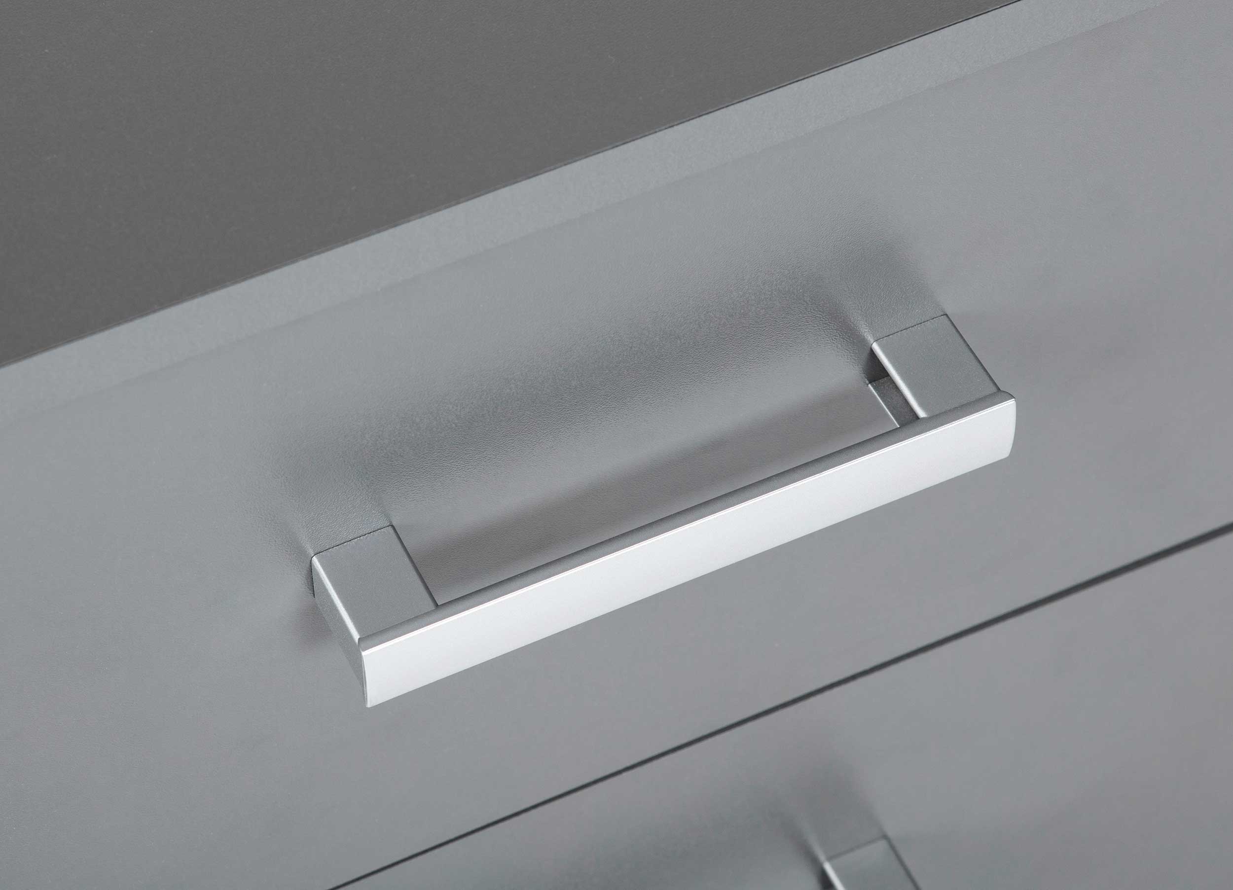 Commode Eden 122cm 6 tiroirs - gris graphite - Image 7