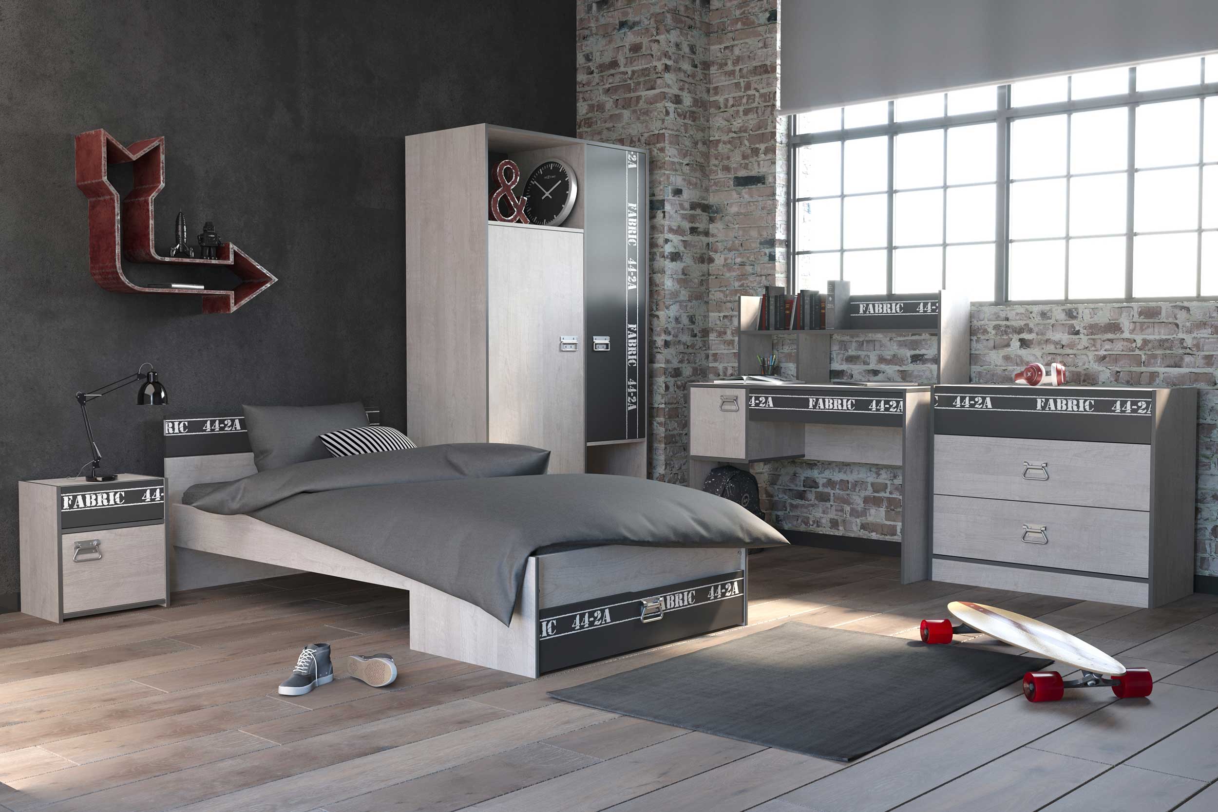 Commode Fabien - gris - Image 12