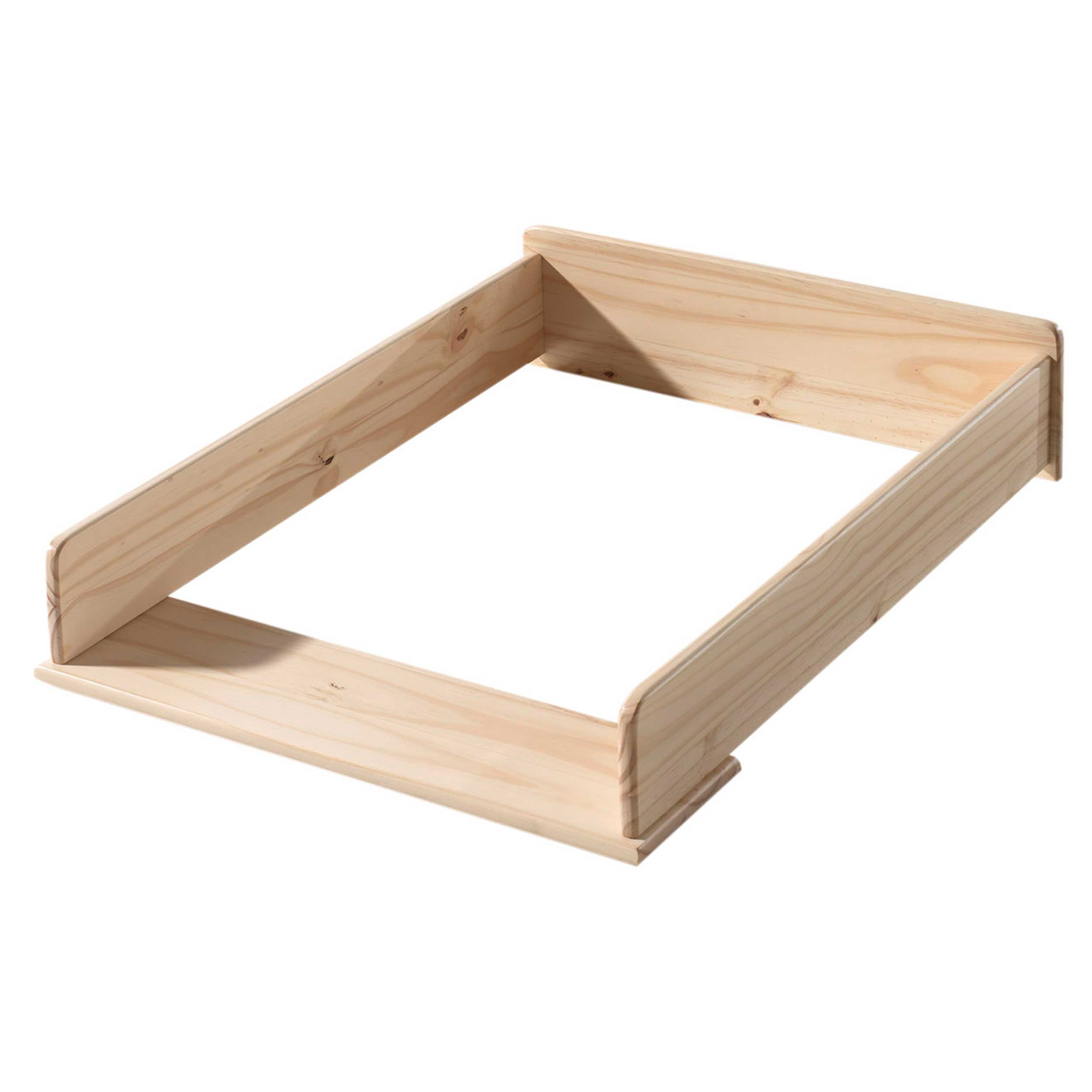 Commode Kiddy 90x72x106cm avec tablette à langer 3 tiroirs - blanc - Image 3