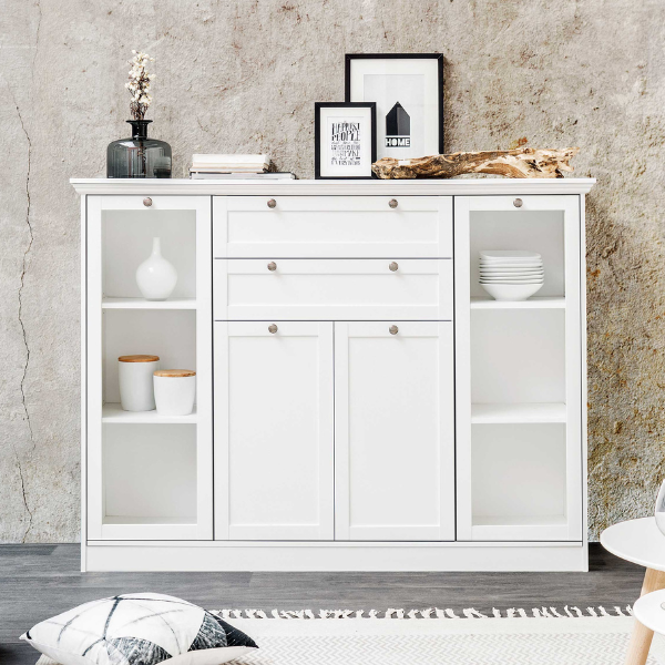 Commode Landwood 4 portes & 2 tiroirs