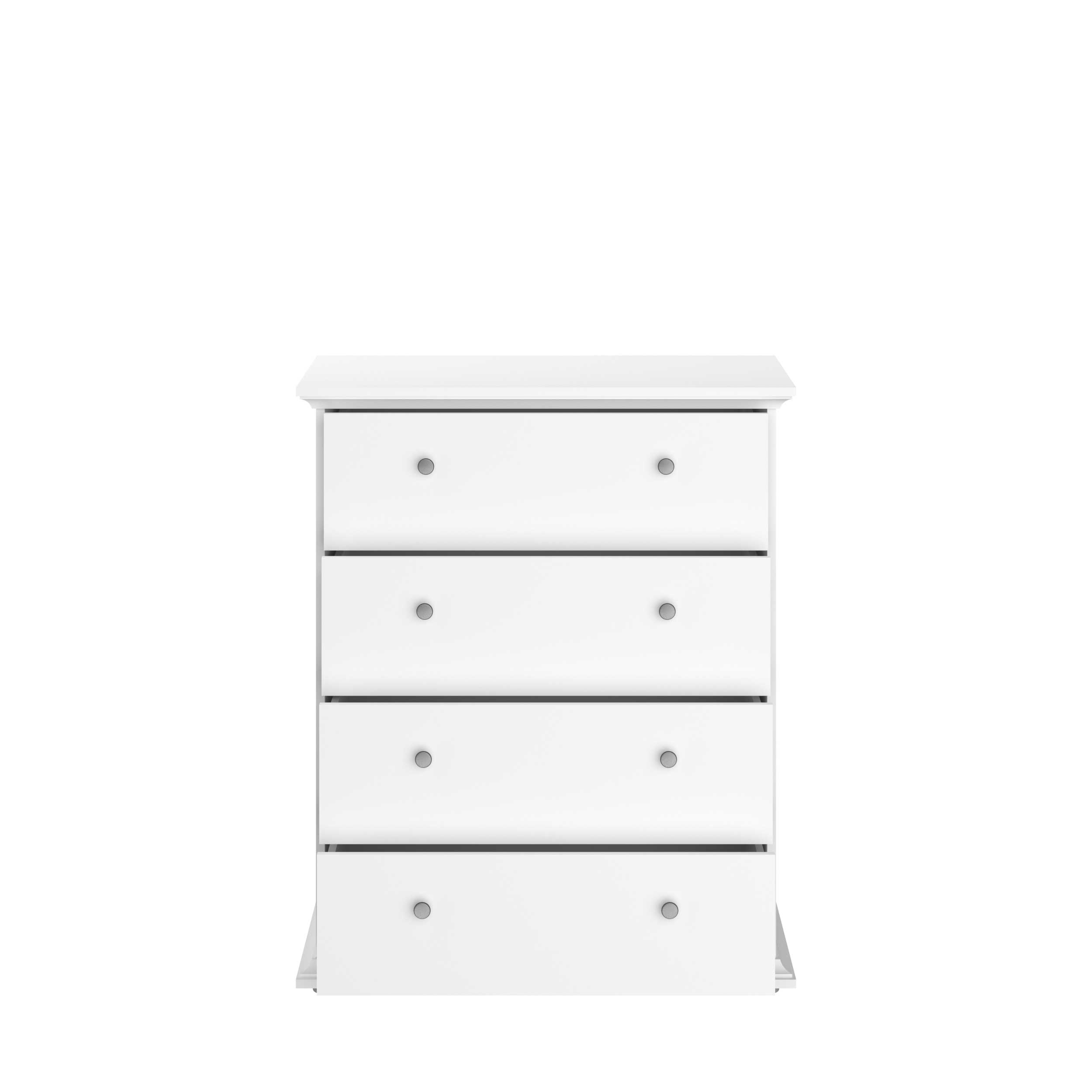 Commode Morgane 4 tiroirs - blanc - Image 6