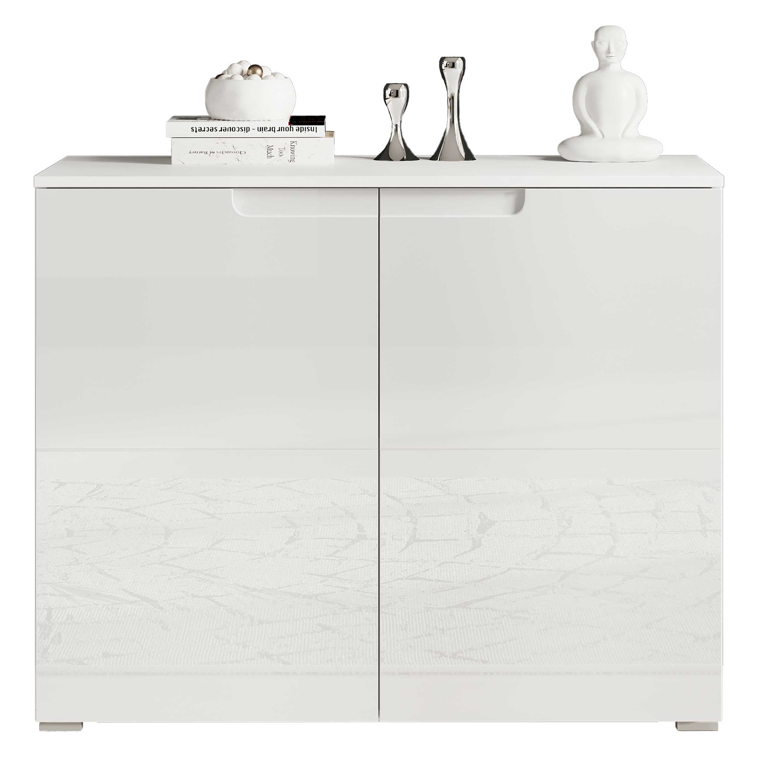 Commode Peso 2 portes - blanc - Image 3