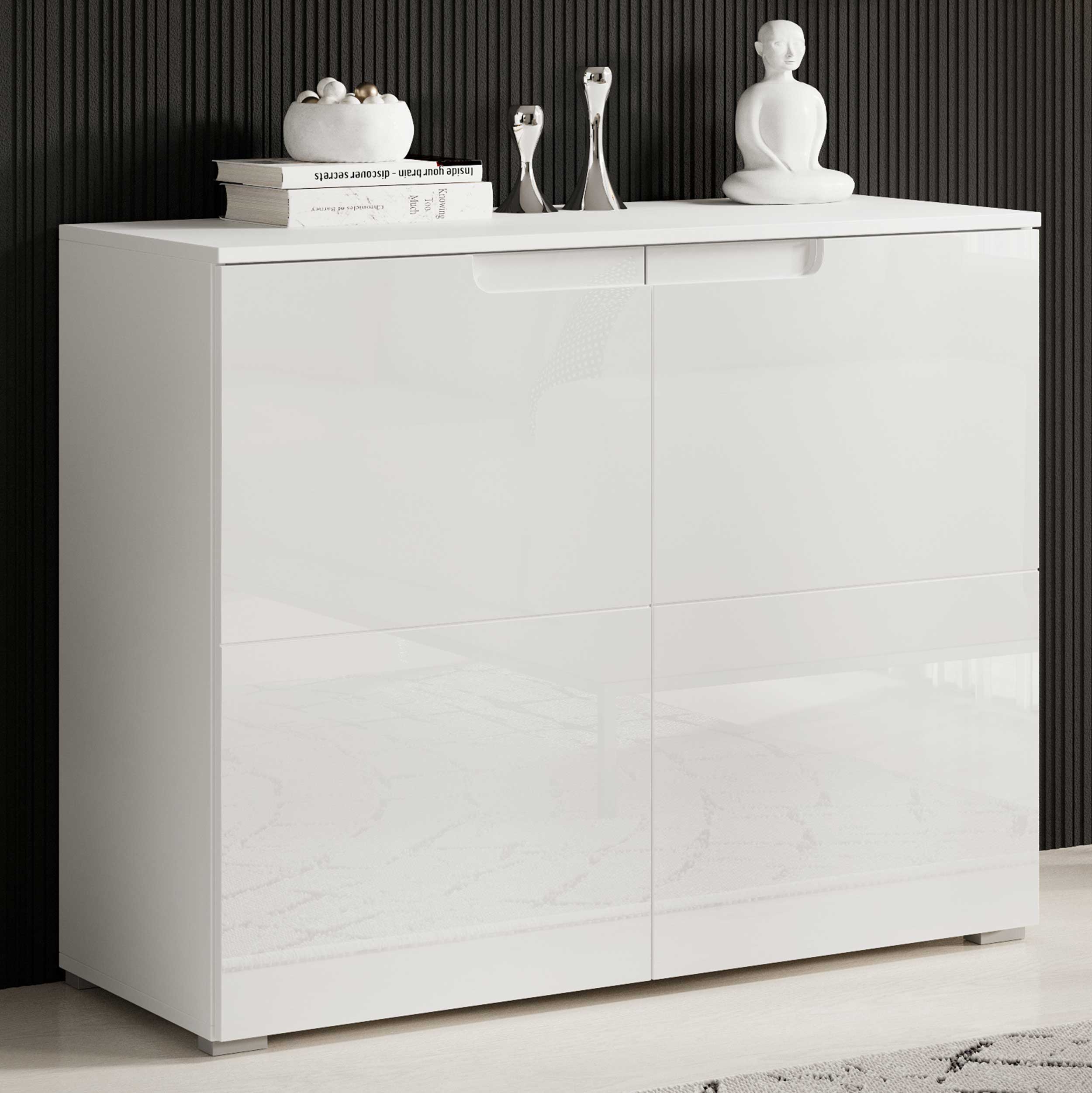 Commode Peso 2 portes - blanc
