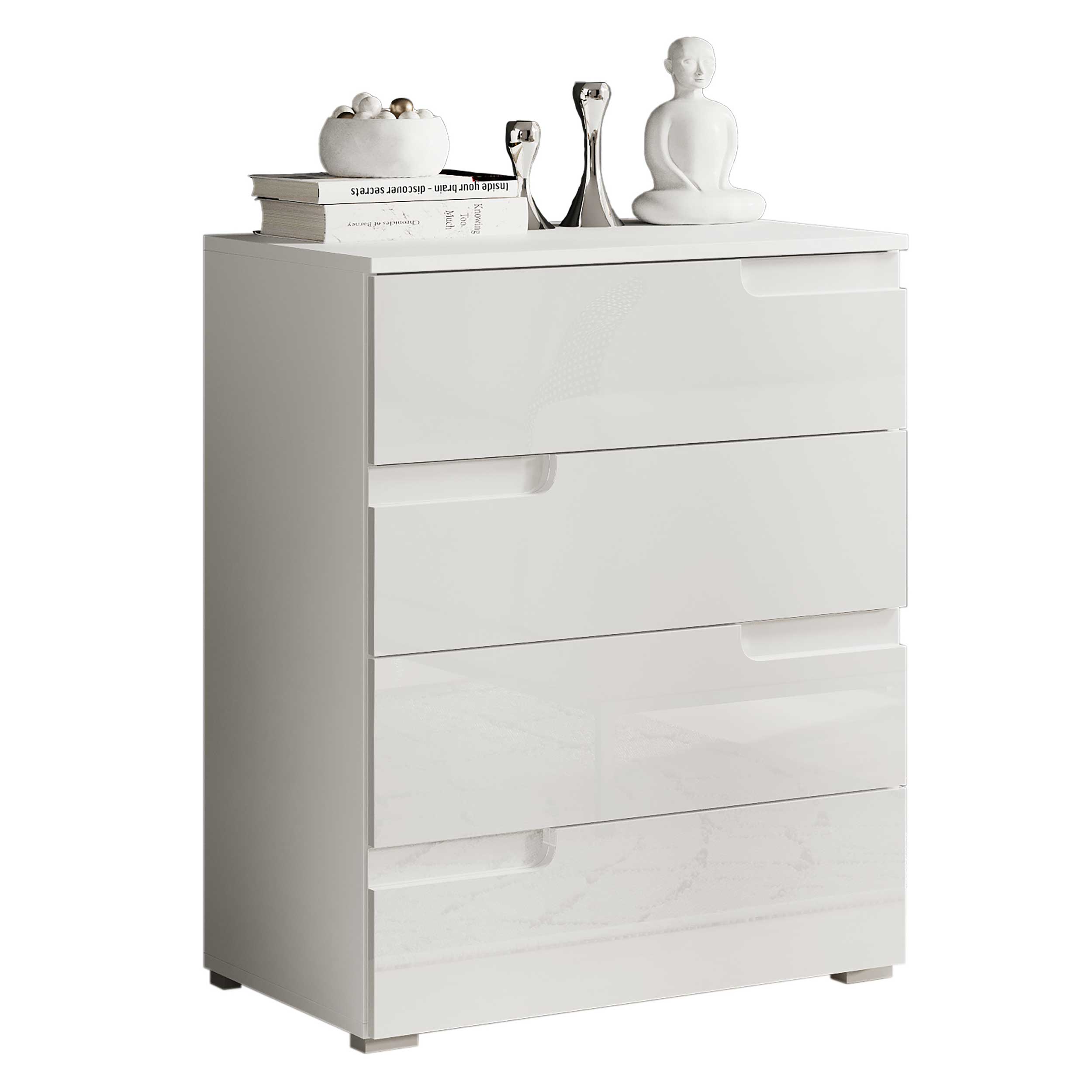 Commode Peso 4 tiroirs - blanc - Image 9