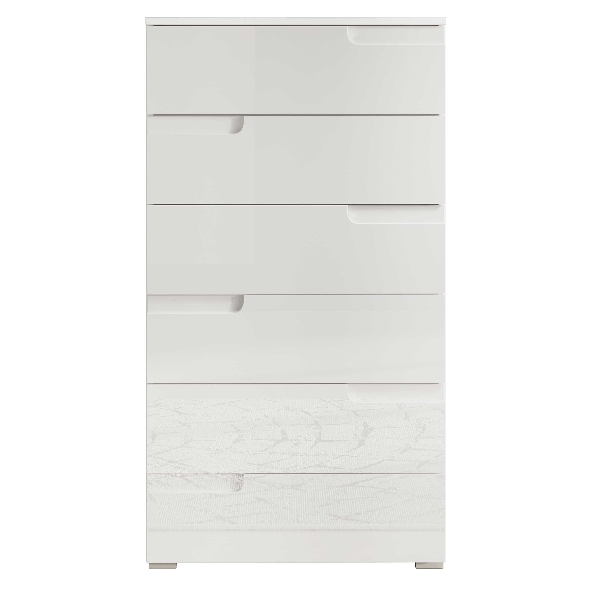 Commode Peso 6 tiroirs - blanc - Image 5