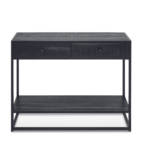 Console Alessandra-bois de mango noir - Image 8