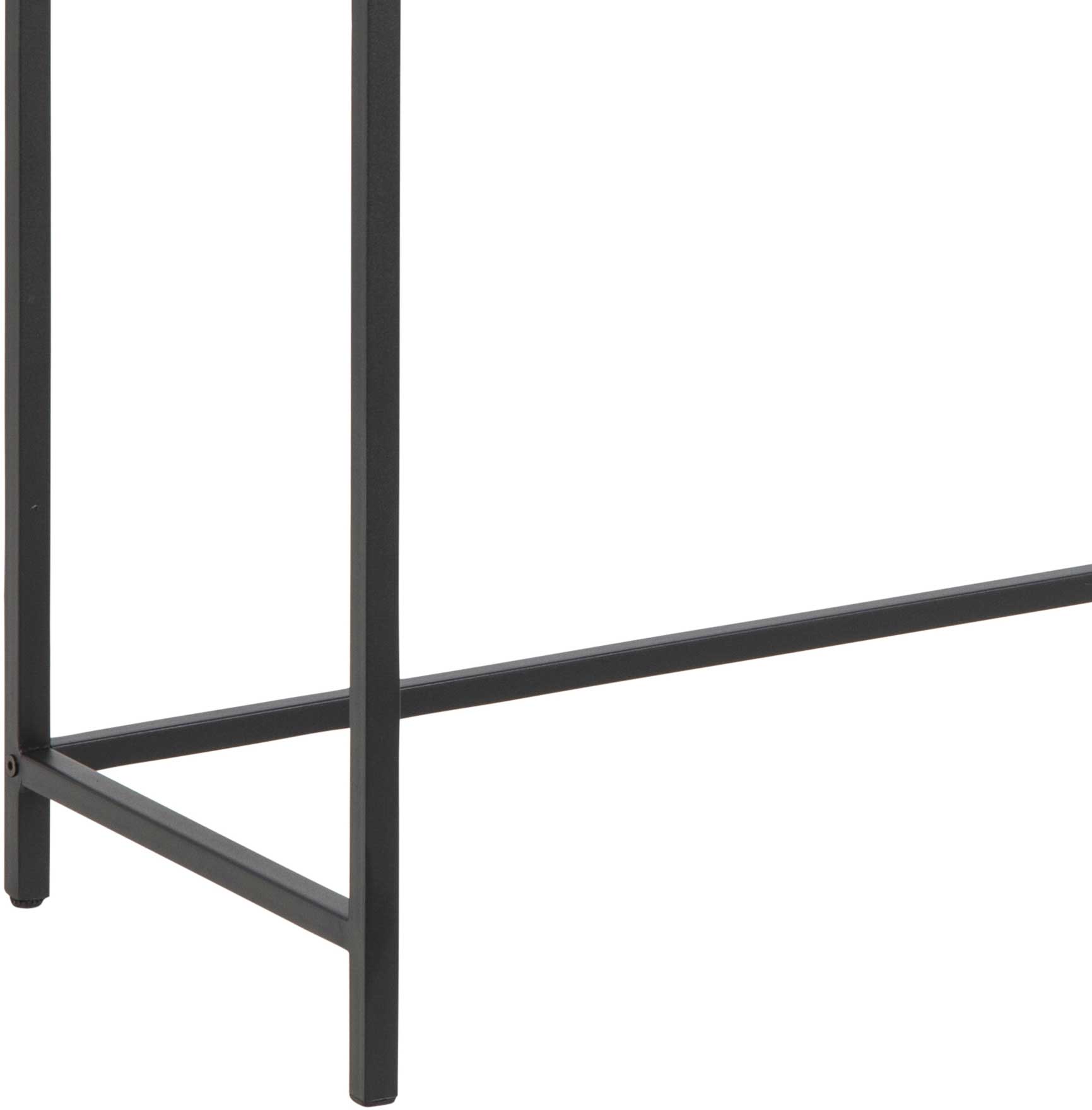 Console Dover 120cm industriel - noir/chêne sauvage - Image 2