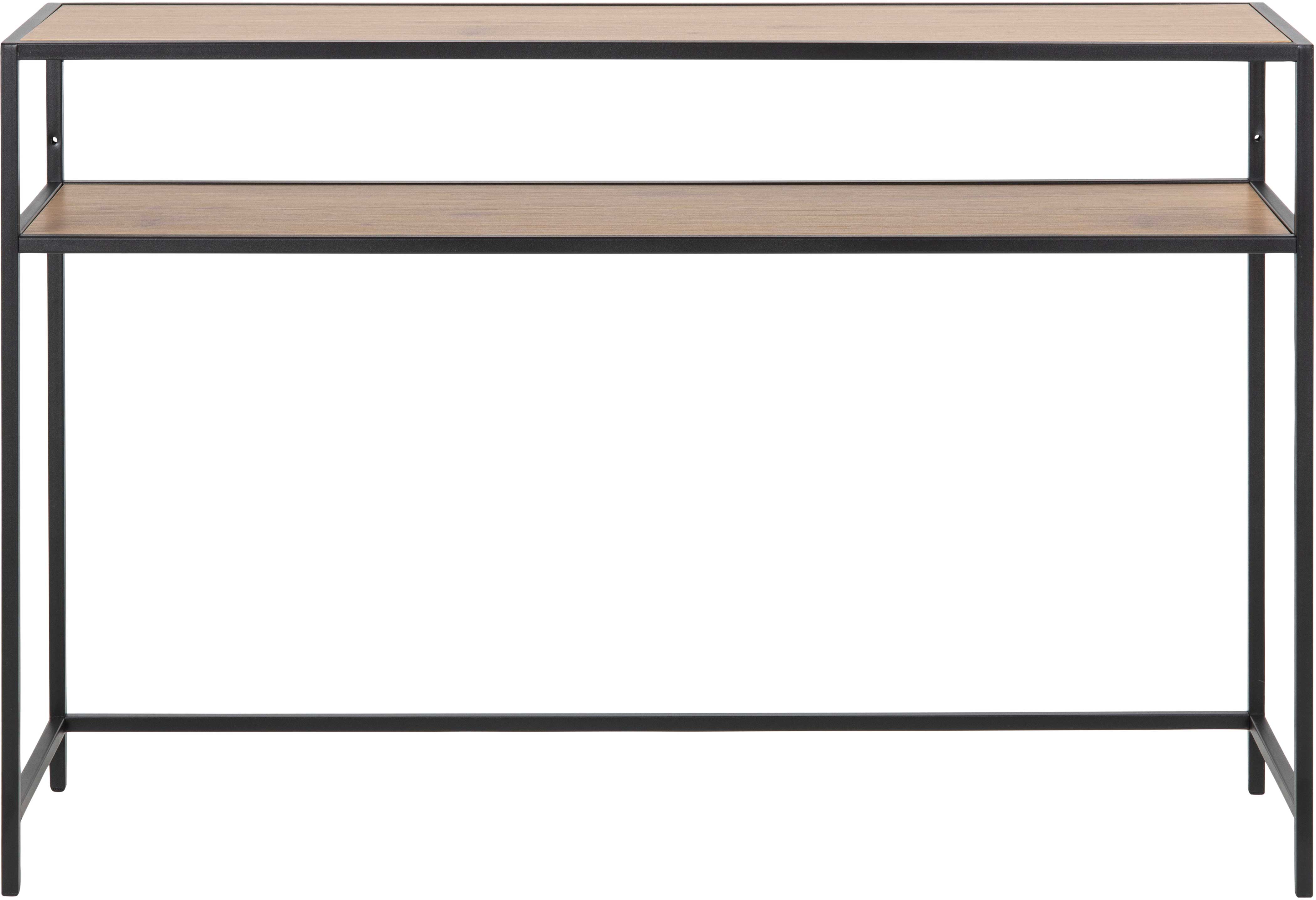 Console Dover 120cm industriel - noir/chêne sauvage - Image 11