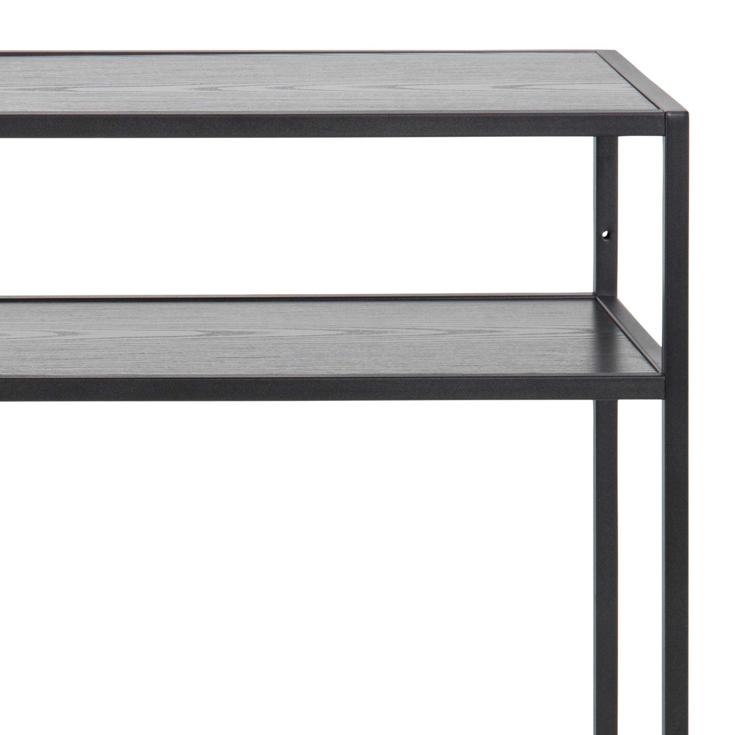 Console Dover 120cm industriel - noir - Image 2