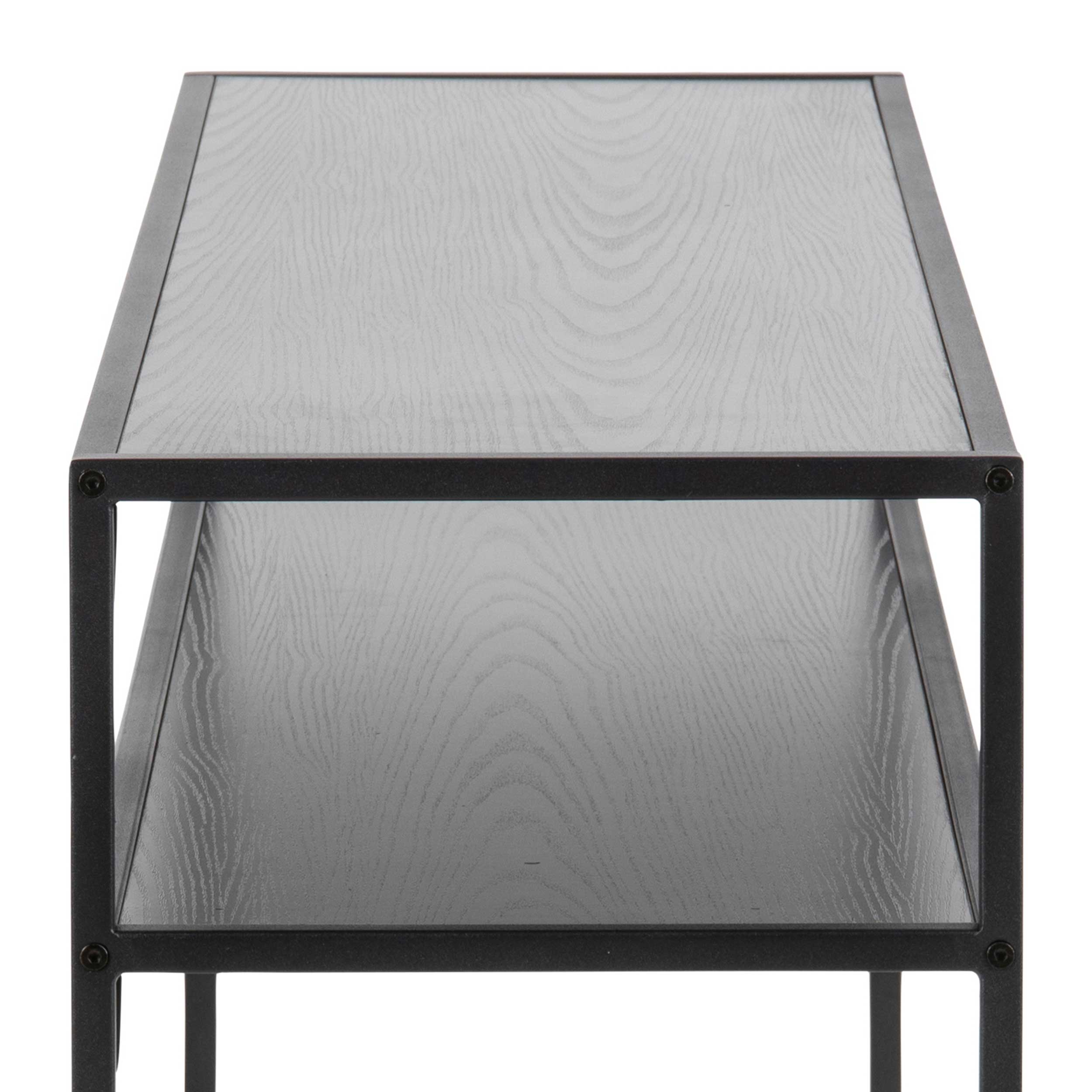 Console Dover 120cm industriel - noir - Image 3