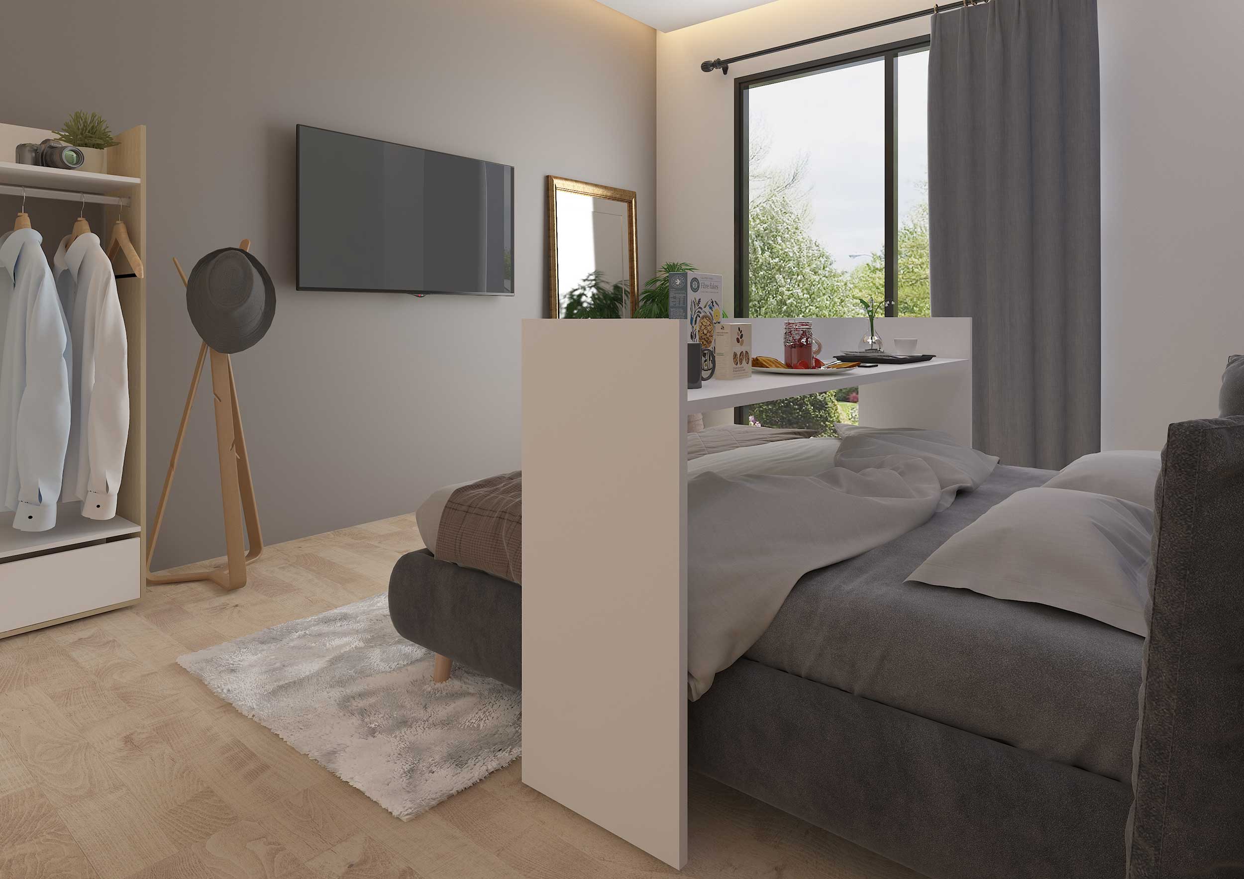 Console Navas 175cm - blanc - Image 6