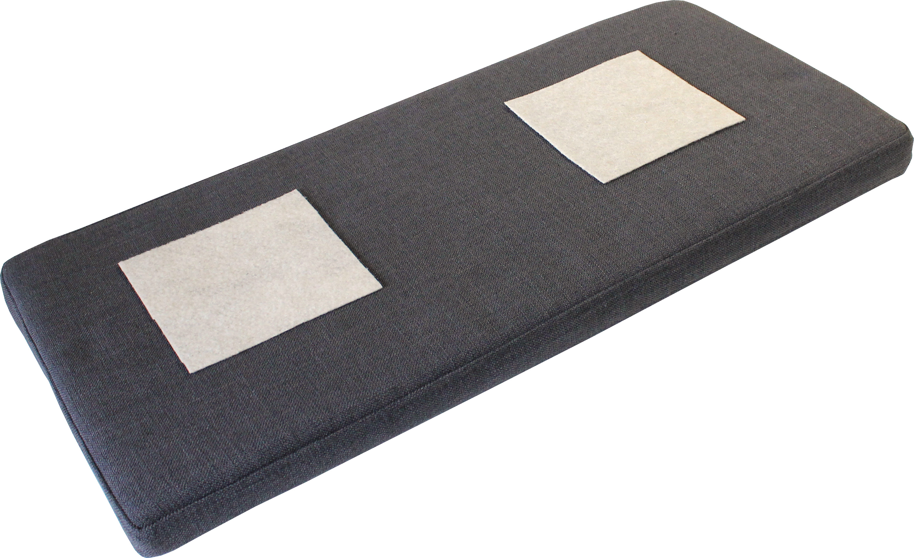 Coussin 89x36 pour banc à chaussures - anthracite - Image 3