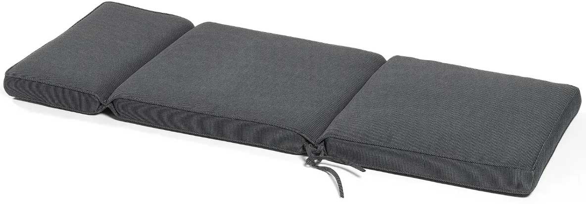 Coussin chaise de jardin réglable - anthracite - Image 2