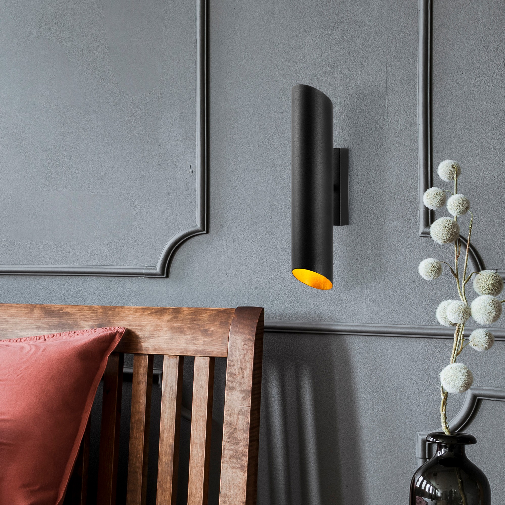 Cut Applique | CORPS EN MÉTAL | Noir, Or