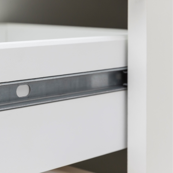 Elément de cuisine Sorrella 360cm avec lave-vaisselle, four, réfrigérateur et congélateur - blanc/chêne - Image 9