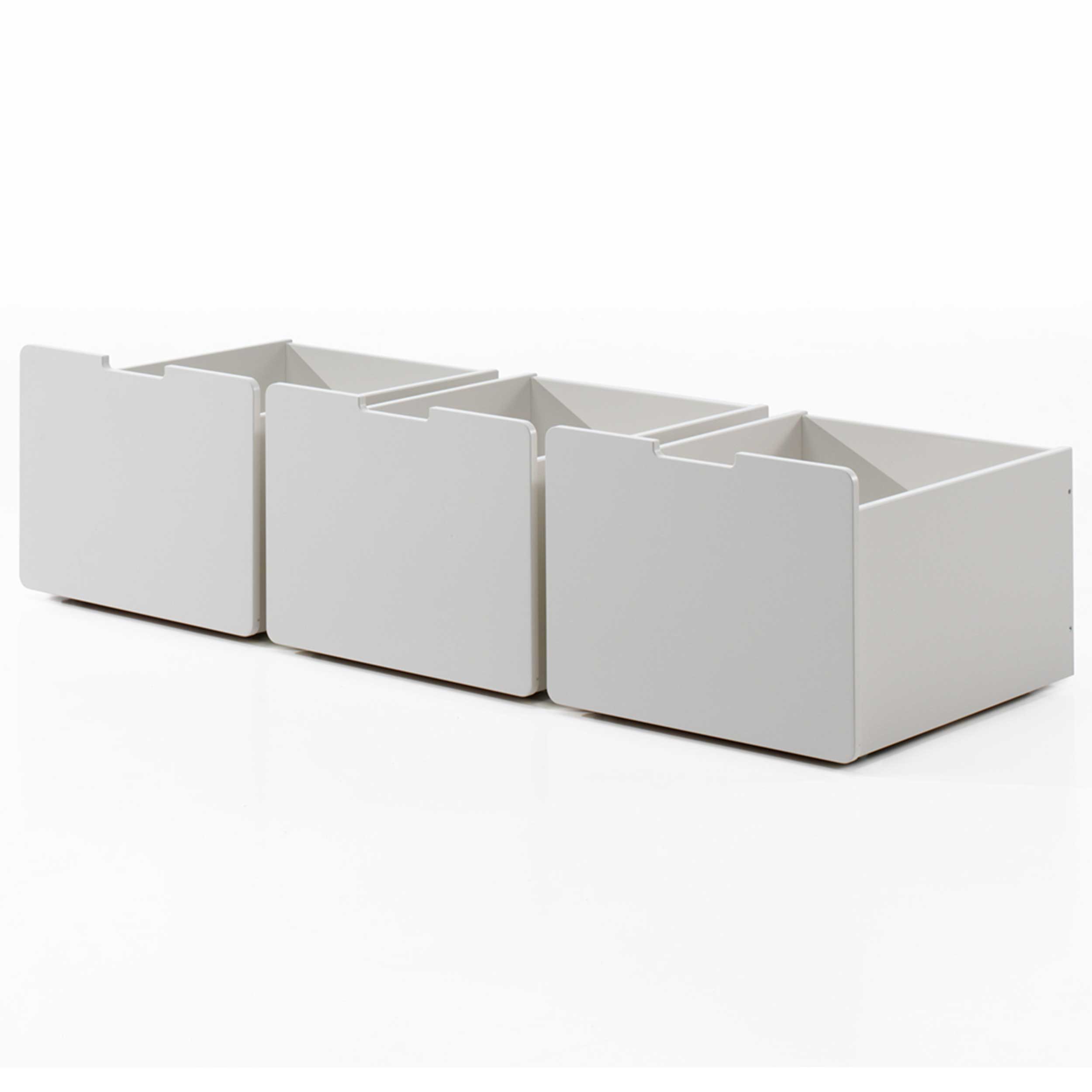 Ensemble de 3 tiroirs Pip - blanc - Image 4