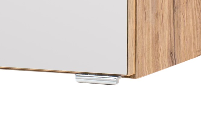 Ensemble de salle de bains Kornel 11 à 5 pièces avec vasque blanche - chêne/blanc mat - Image 10