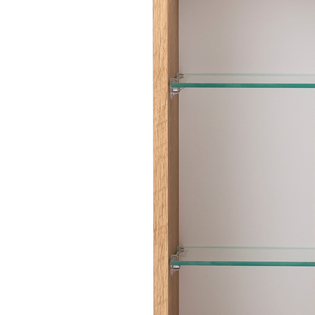 Ensemble de salle de bains Kornel 11 à 5 pièces avec vasque blanche - chêne/gris mat - Image 6