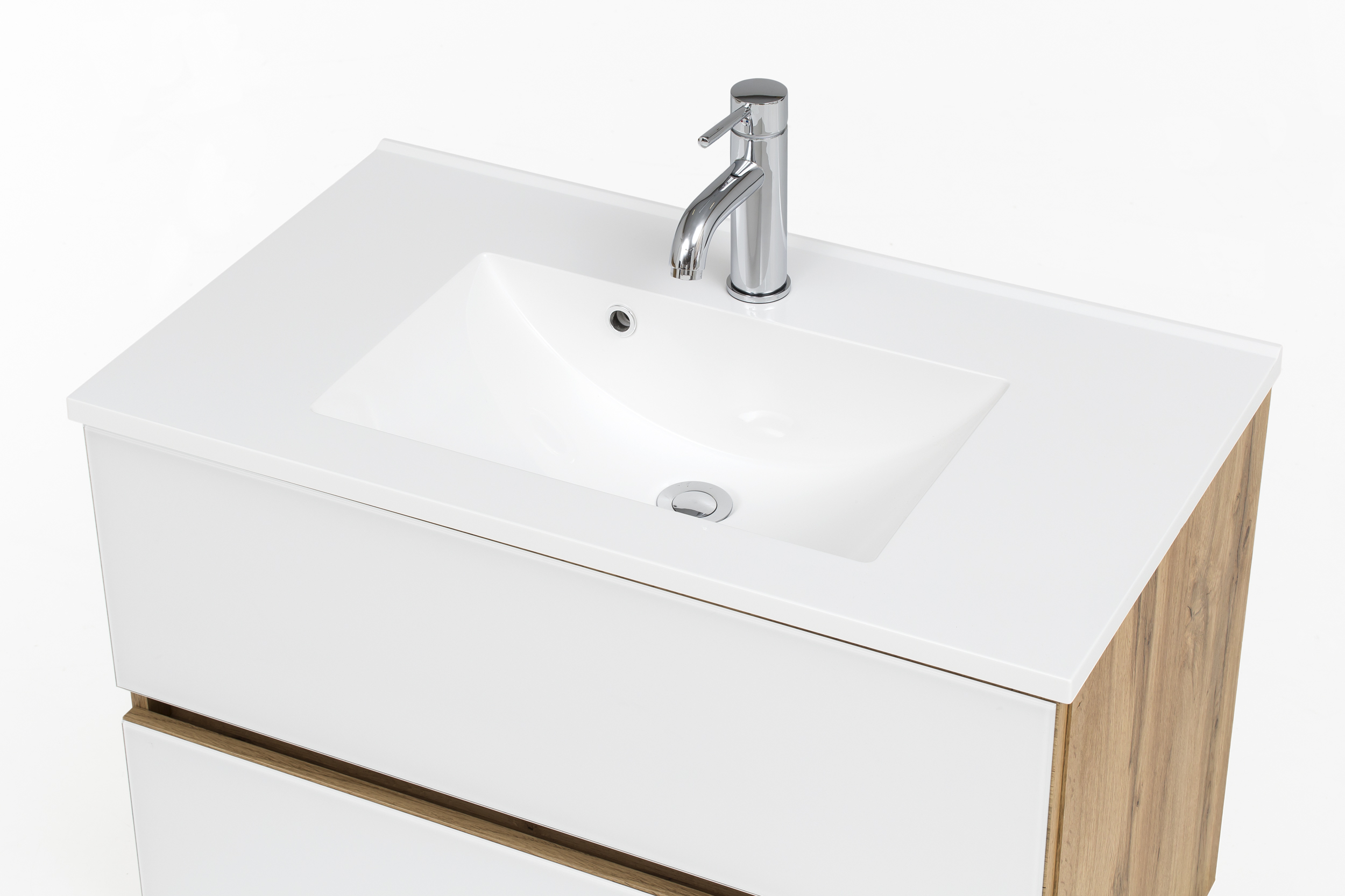 Ensemble salle de bains Helina 3 3 pièces - chêne/blanc - Image 11