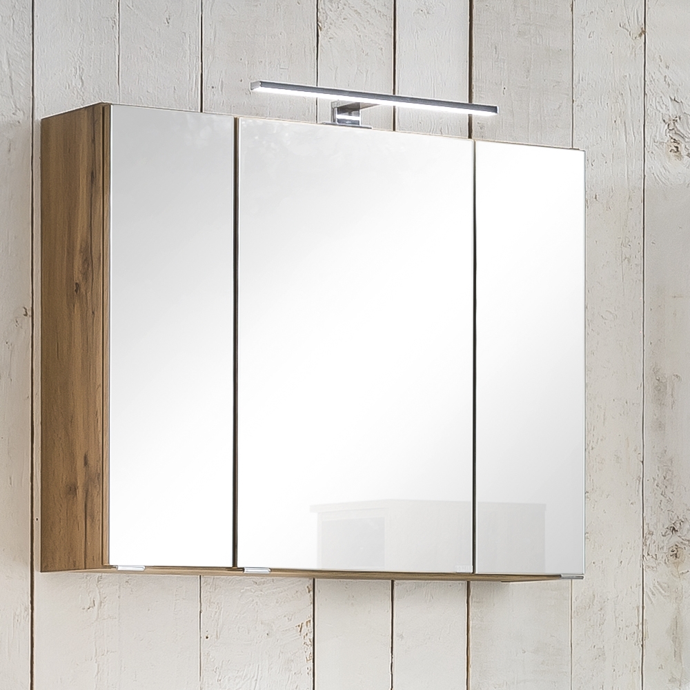 Ensemble salle de bains Helina 3 3 pièces - chêne/gris - Image 12