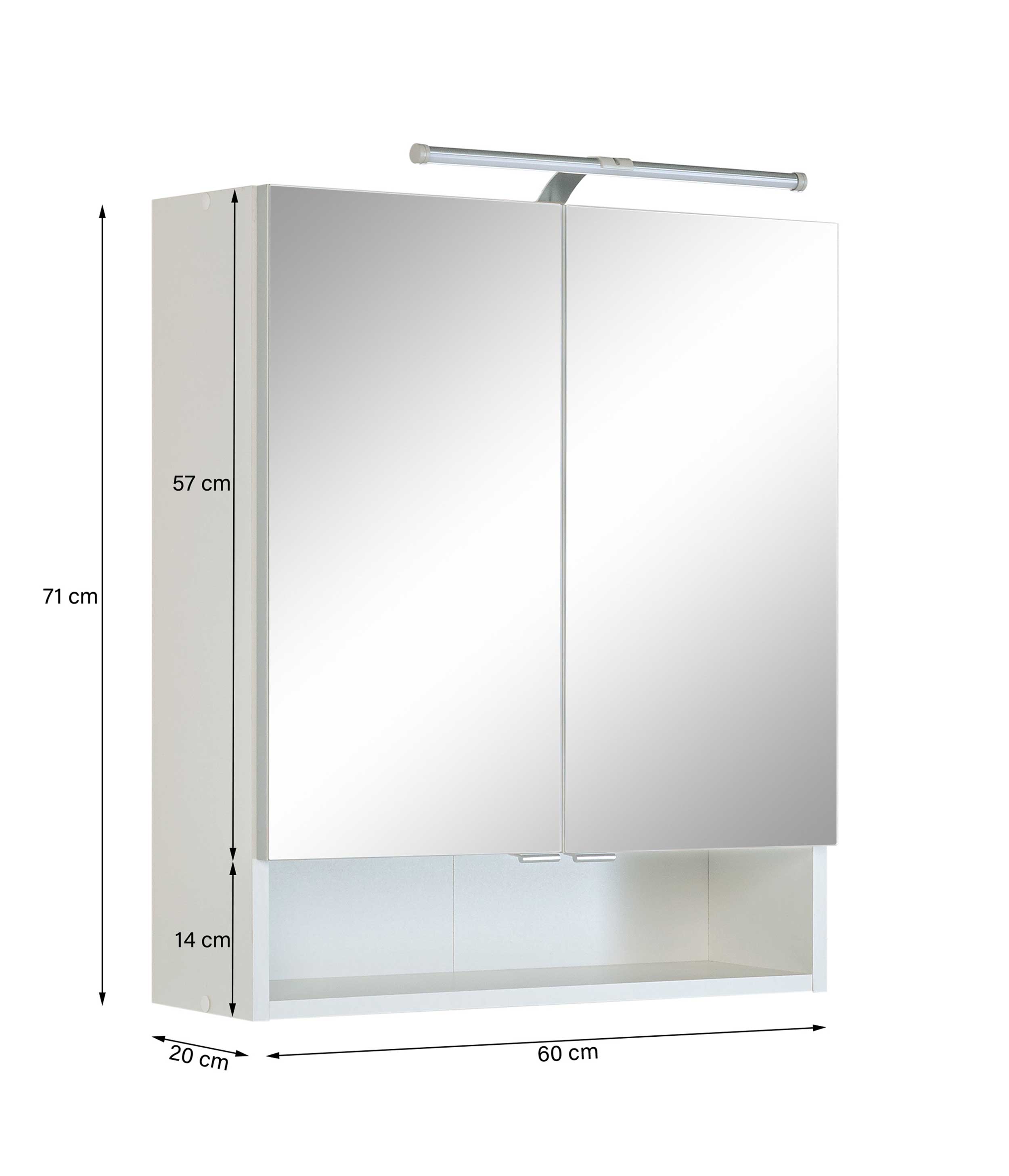 Ensemble Salle de bains Ricca 1 - blanc - Image 3