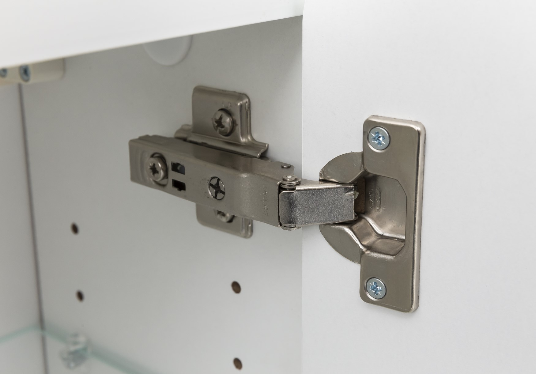 Ensemble salle de bains Stivan 2 pièces avec vasque blanche - chêne gris - Image 2