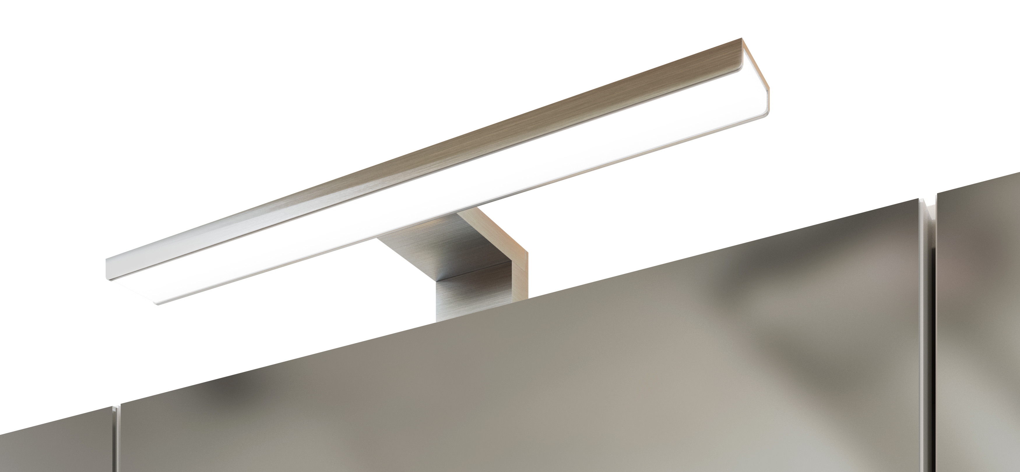 Ensemble salle de bains Stivan 3 pièces avec vasque blanche - chêne gris - Image 10