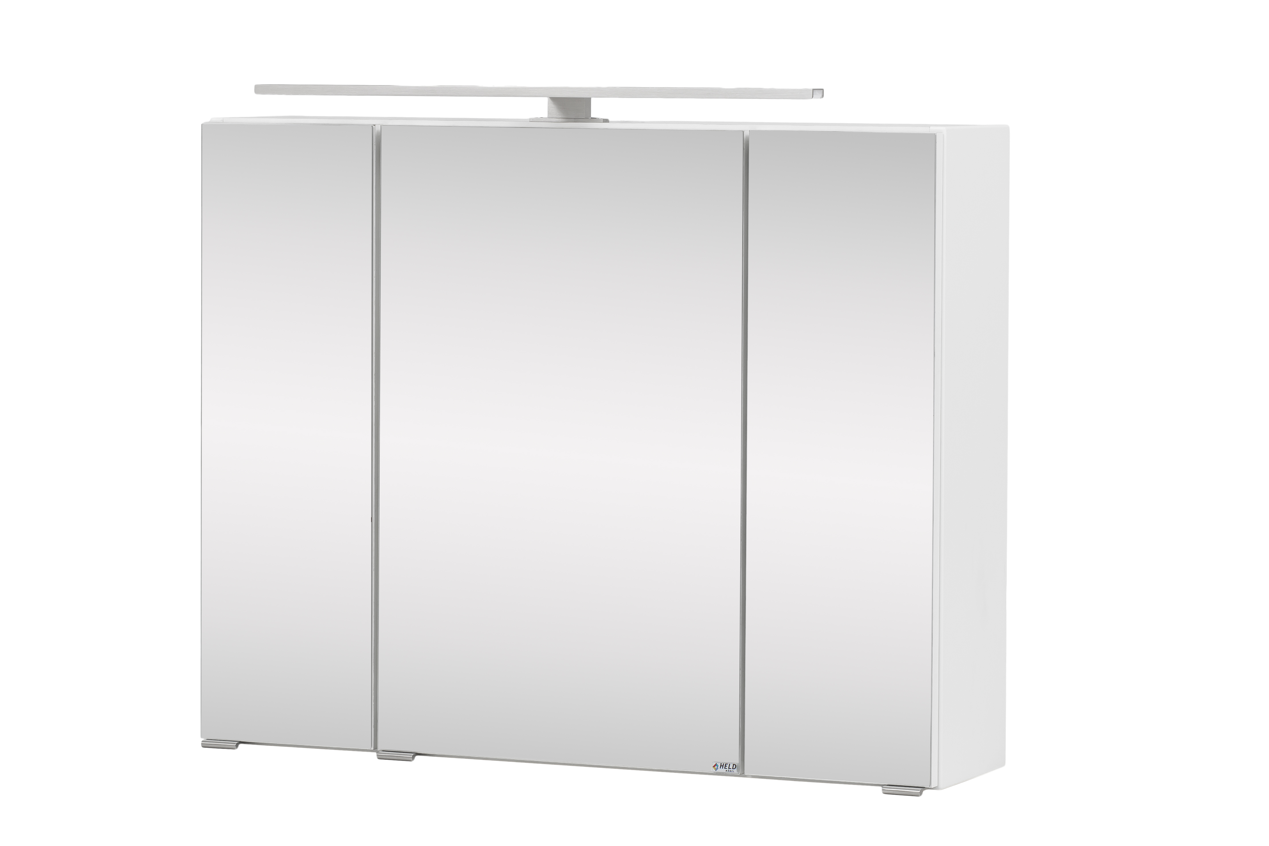 Ensemble salle de bains Stivan 3 pièces avec vasque grise - blanc - Image 12