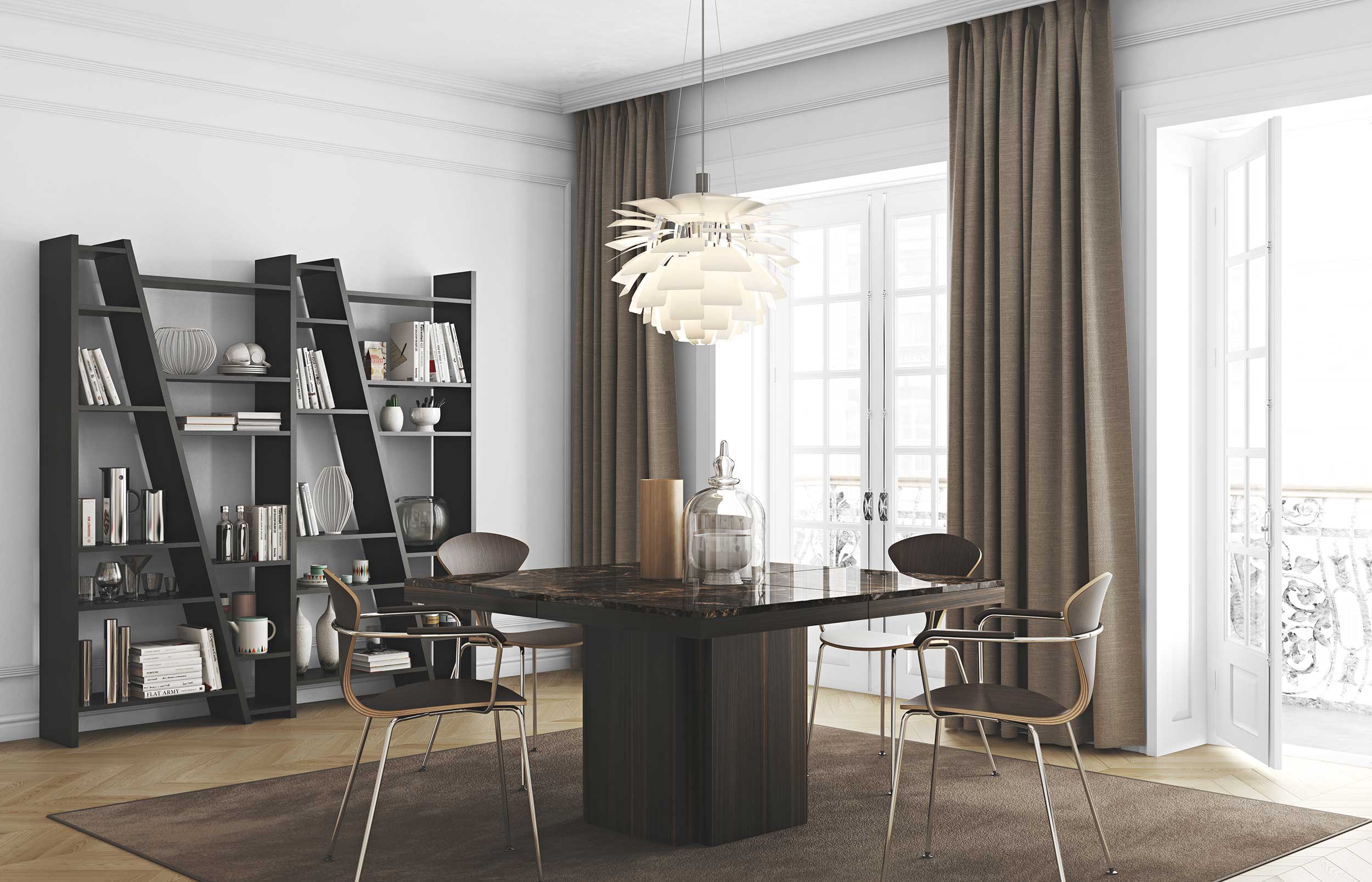 Etagère Dallas 4 - noir - Image 9