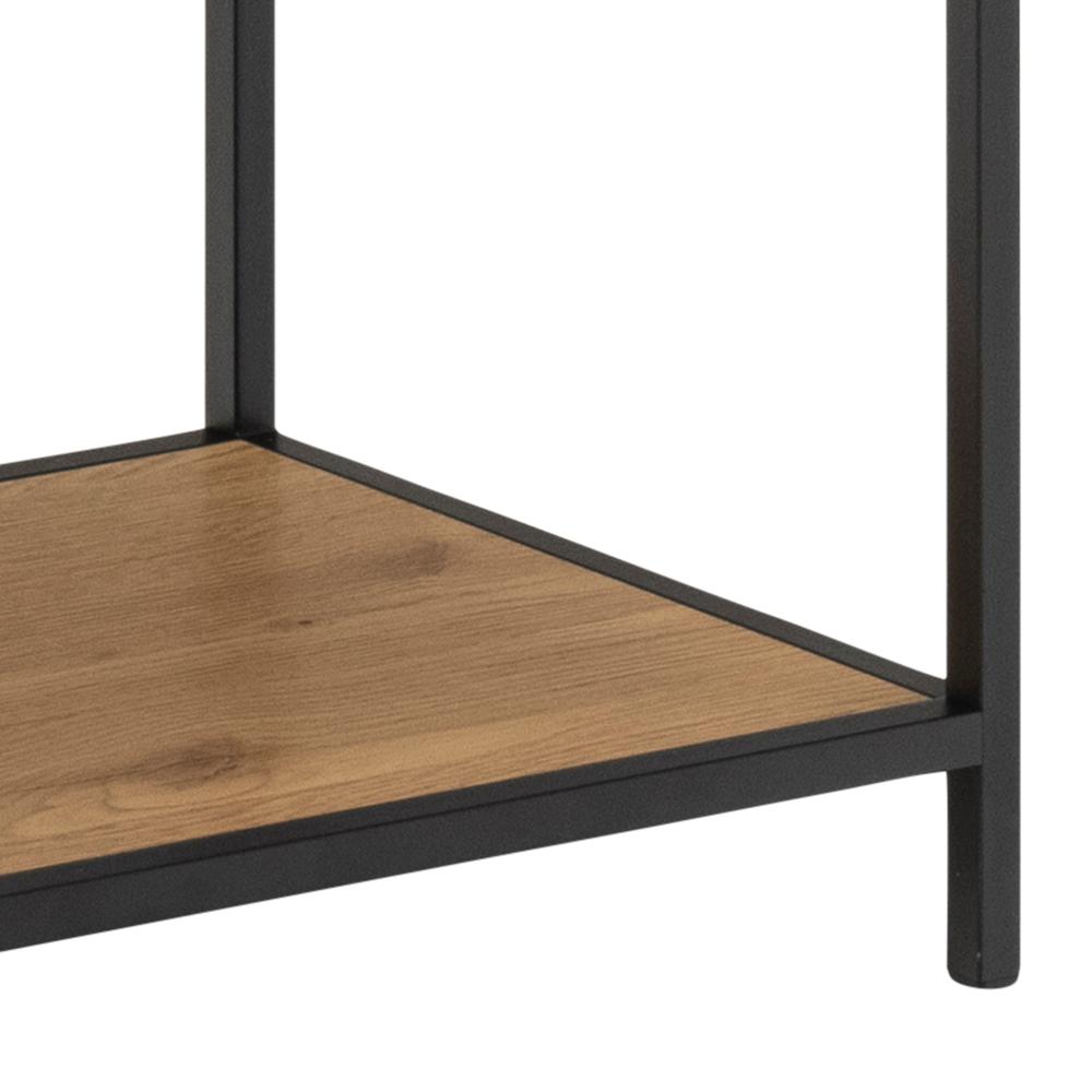 Etagère Dover 135cm 4 tablettes - noir/chêne sauvage - Image 2
