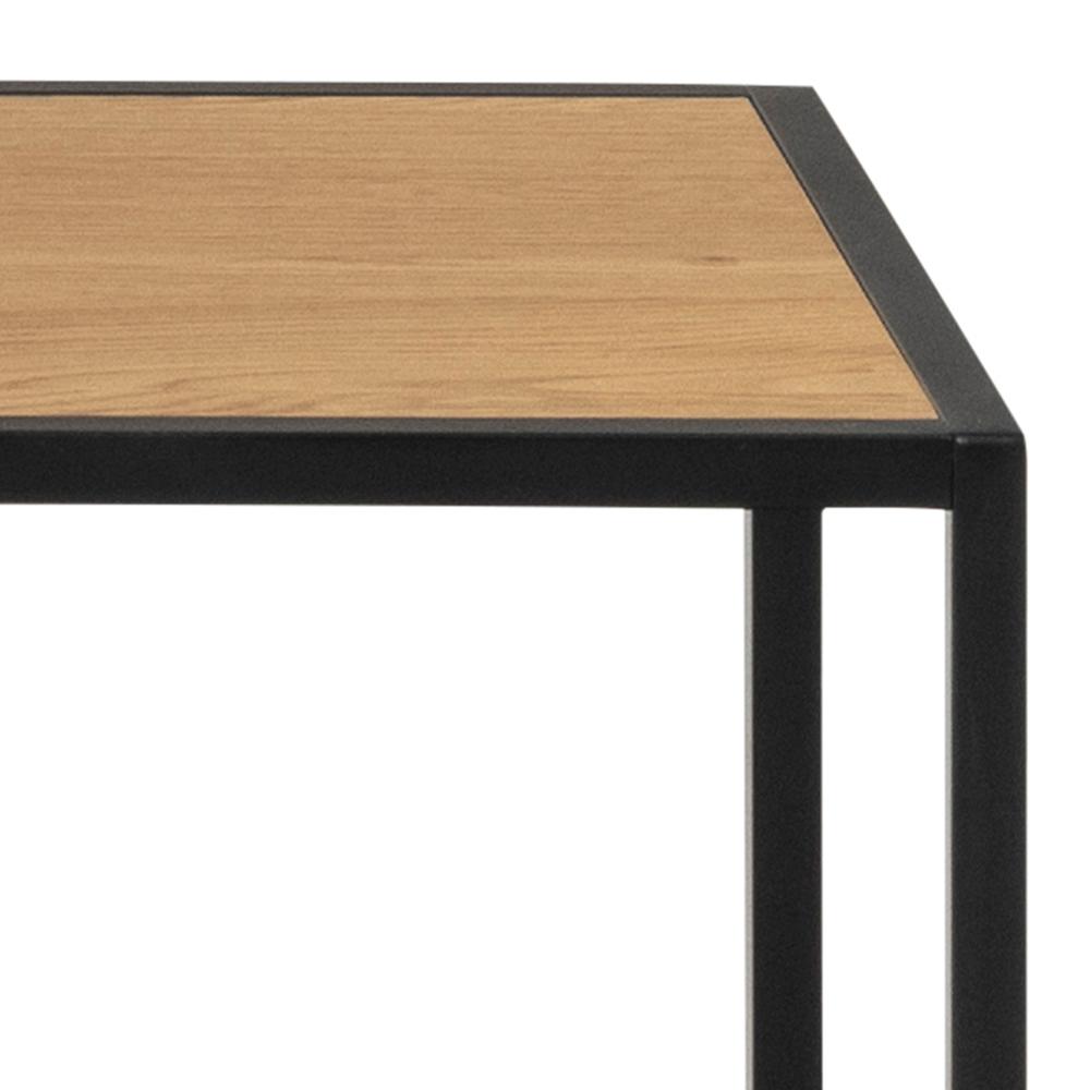 Etagère Dover 135cm 4 tablettes - noir/chêne sauvage - Image 3